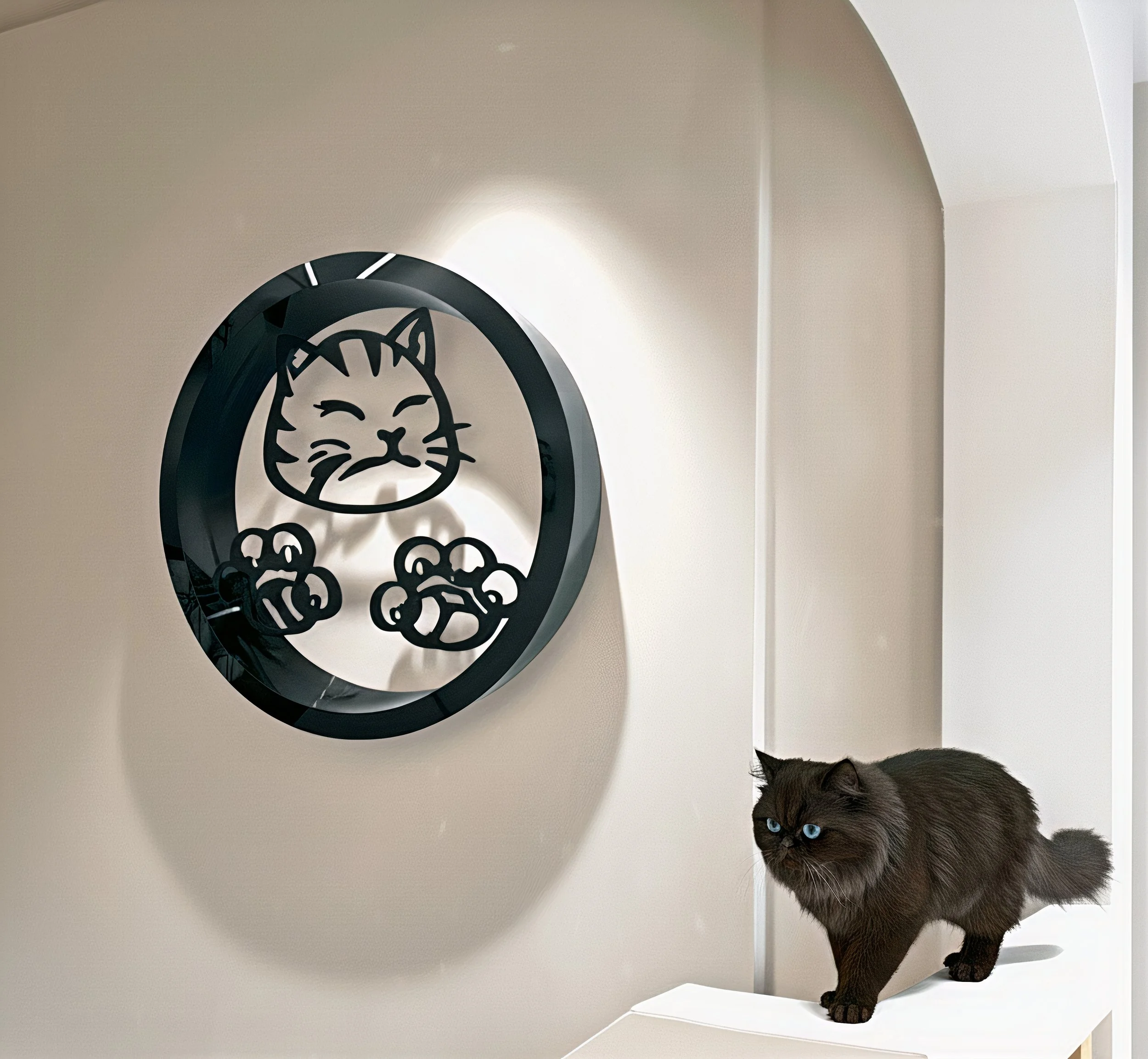 The Saga of Samuraicat's Hanko , Black