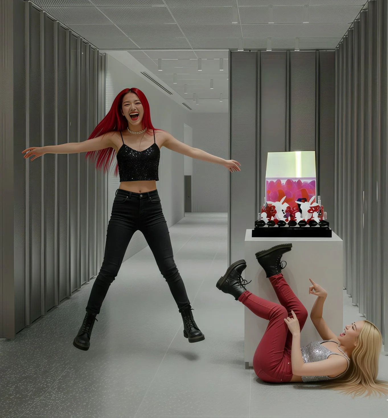 Midnight Gengar : Meow in the Blue Shade