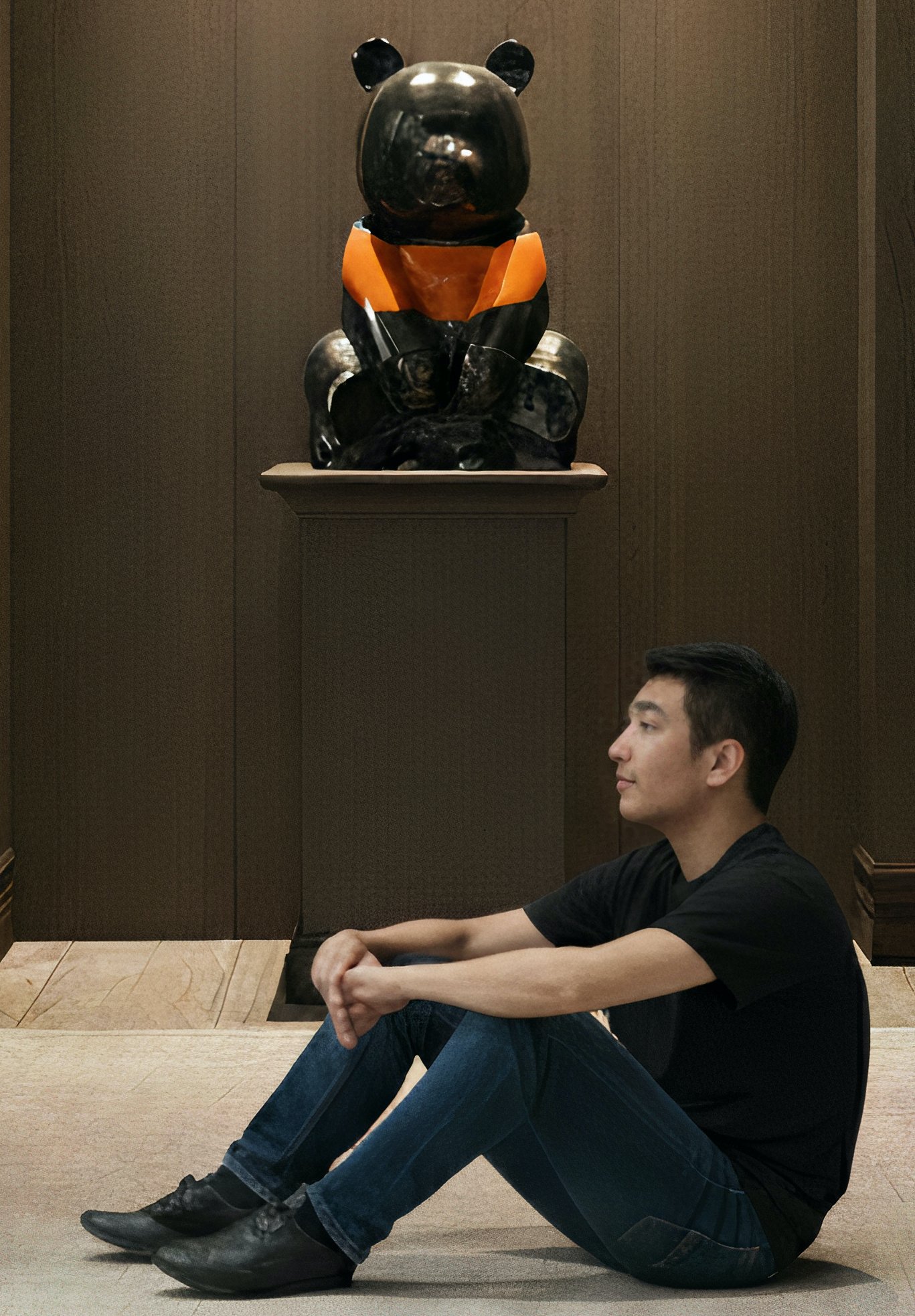 The United Pandasan : Spectral Symmetry Black & Orange