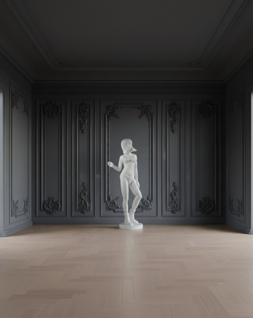 Yumi 2: Chiseled Allure and Graceful Pose