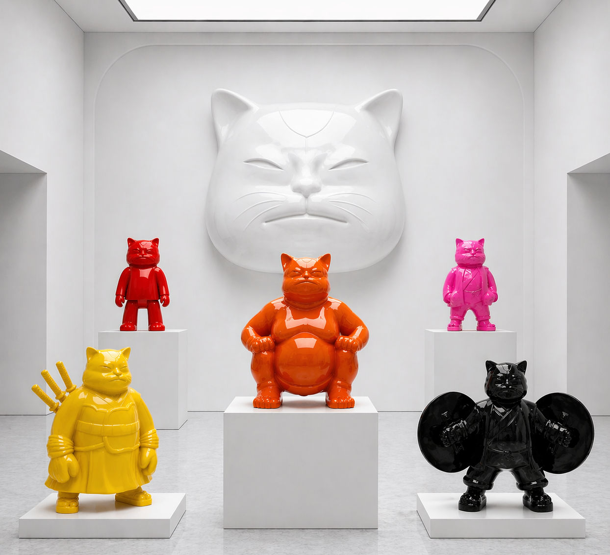 Neko Sculptural Symphony: Claws of Legends