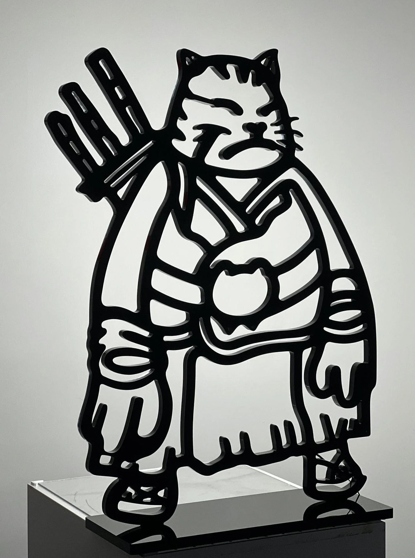 Samuraicat Prowess: Luminous Blade Sketch