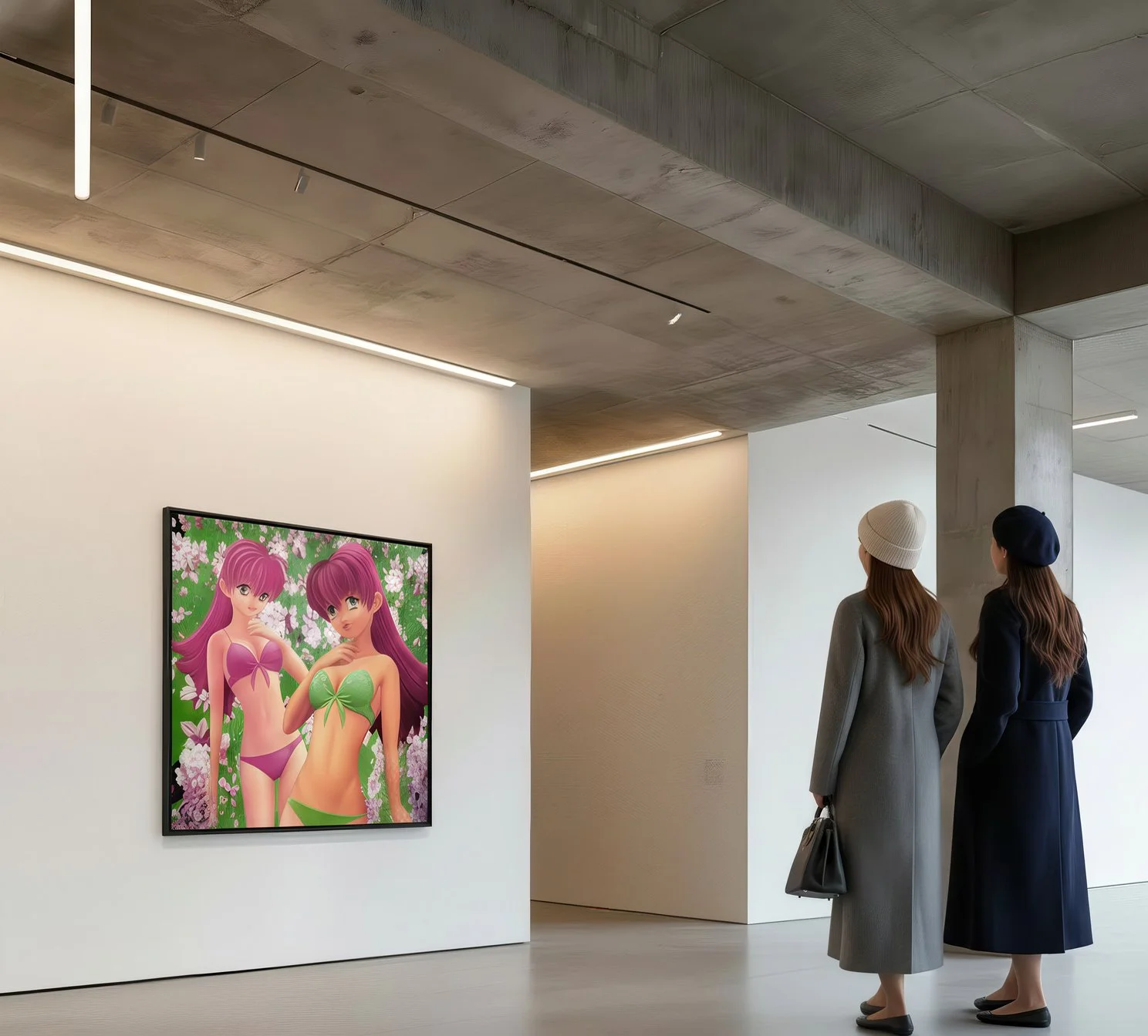 Sonico and Melona : Blooming Temptations on a Kawaii Green Mood