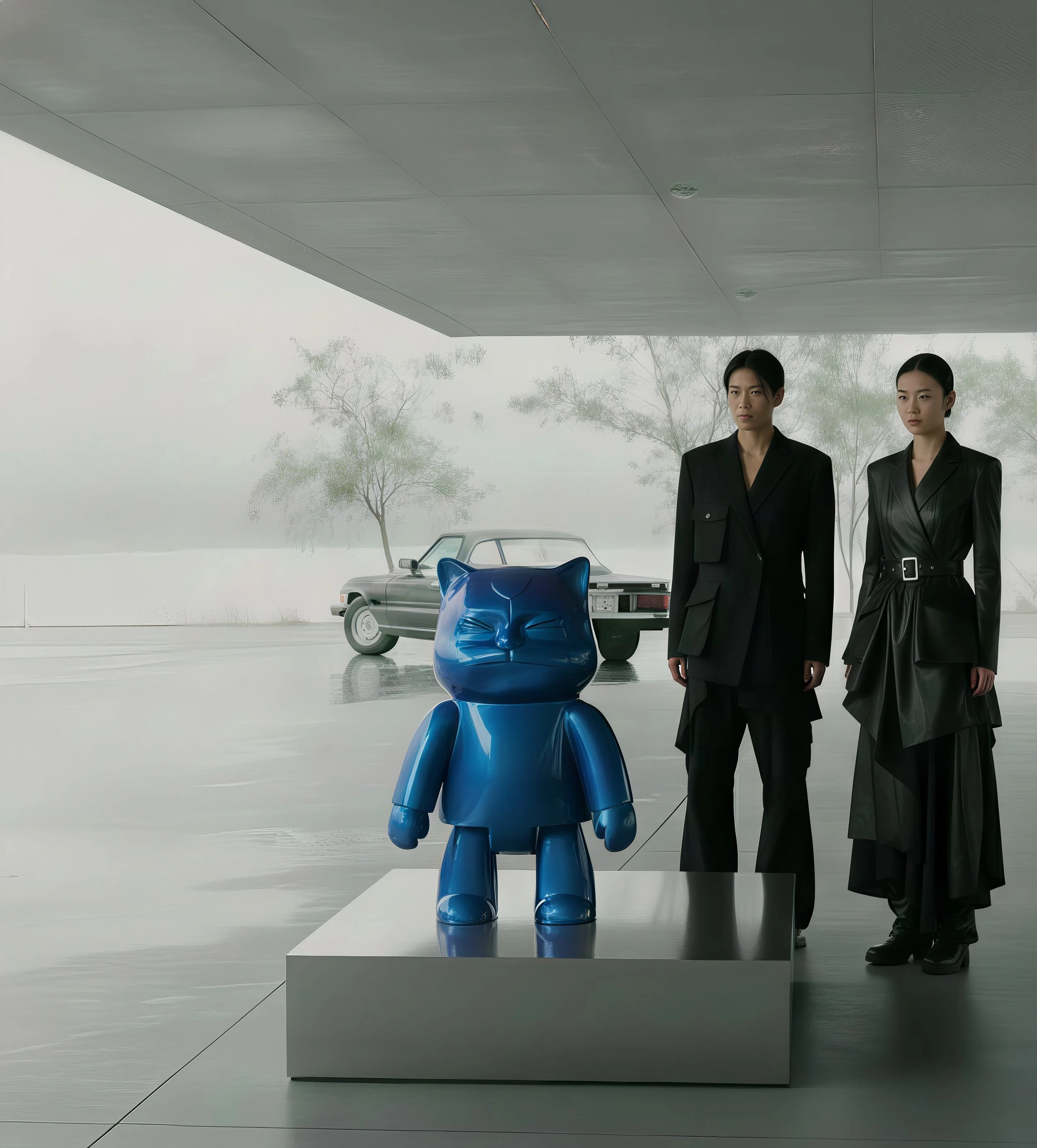 Supreme Robotcat: Blu Cybernetic Maestro