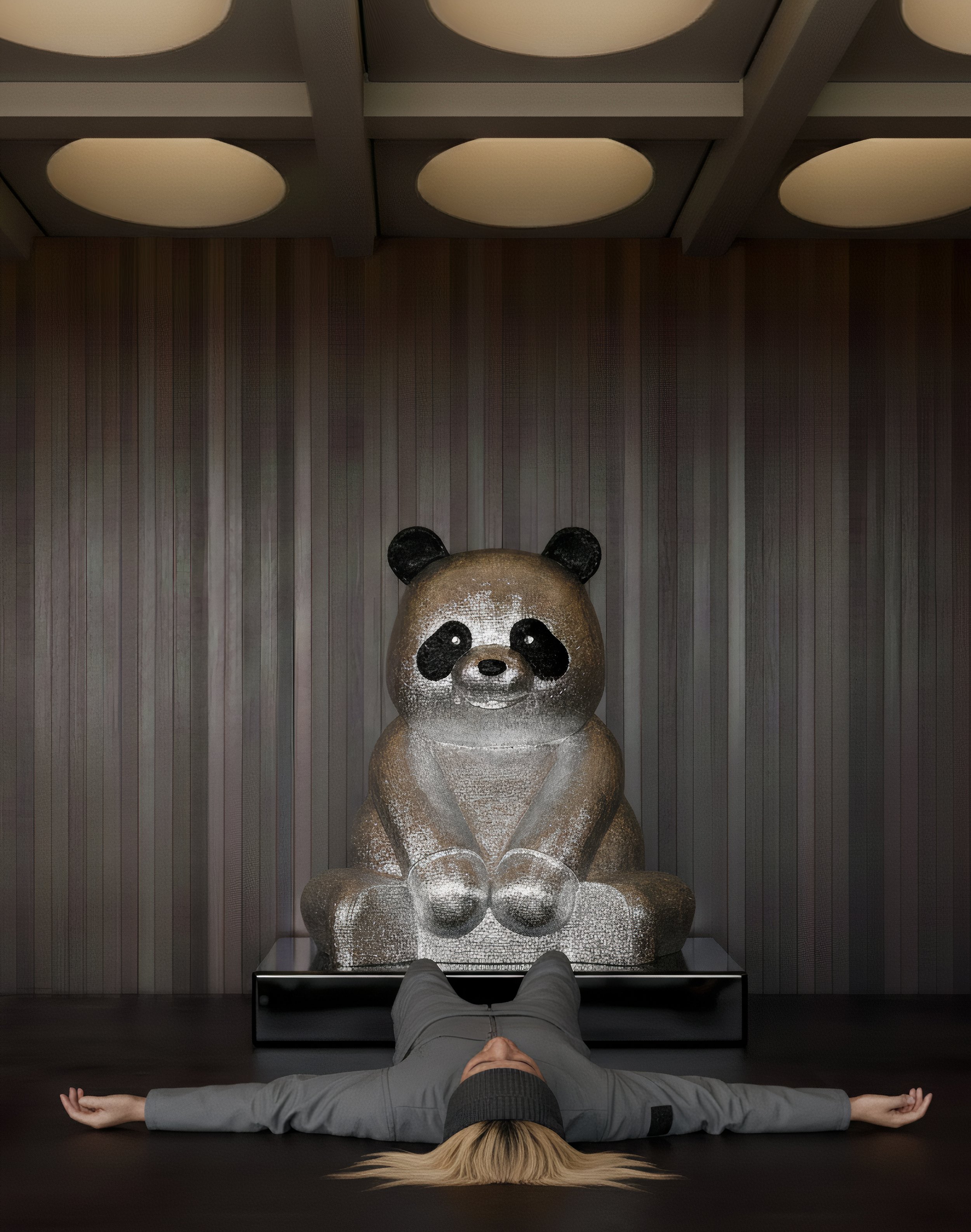 A Pandasan’s Lustrous Charm: Argentum Radiance