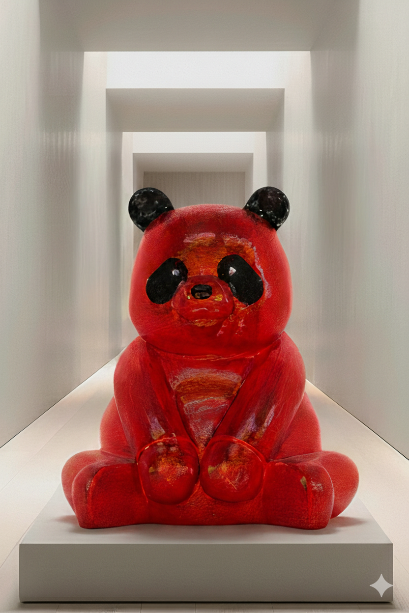 A Pandasan’s Dazzling: Scarlet Sparkle