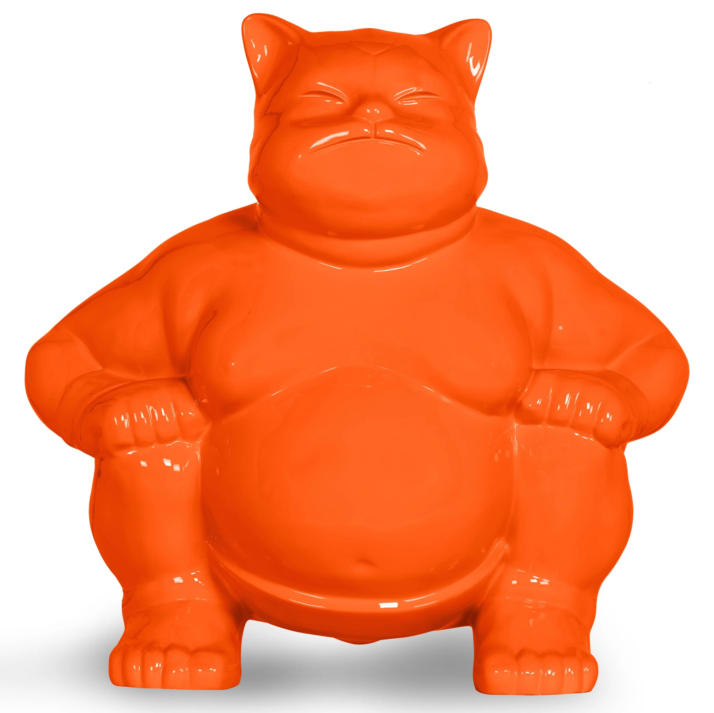 Elegant Sumocat: Orange Dance and Battles of Balance