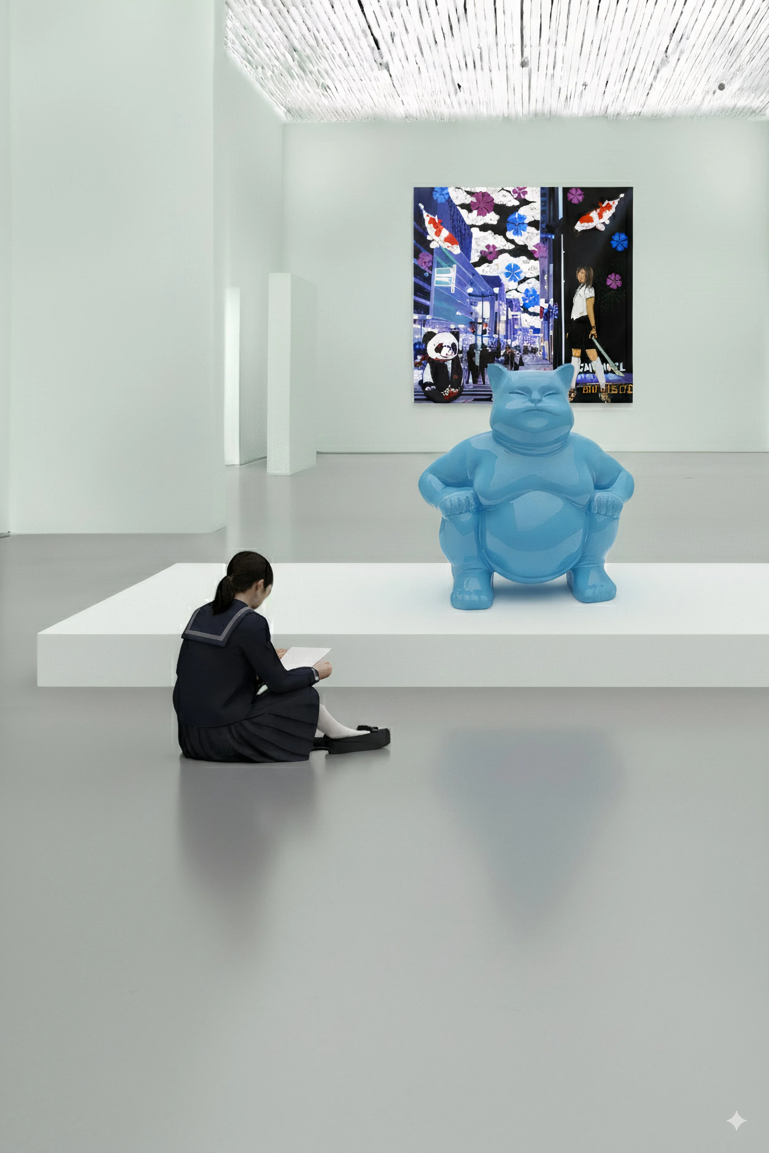 Elegant Sumocat: Azur Dance and Battles of Balance