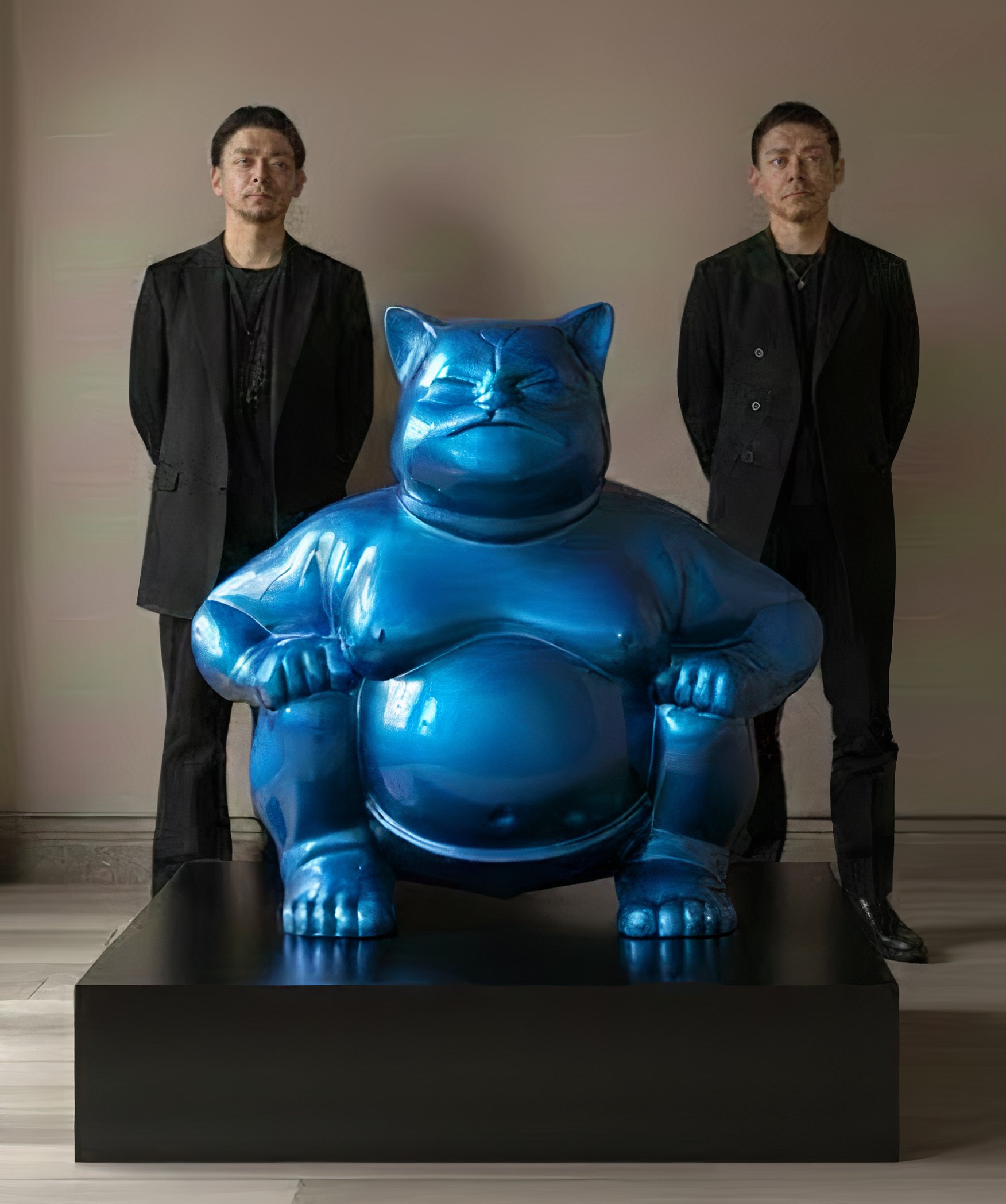 Elegant Sumocat: Blue Dance and Battles of Balance