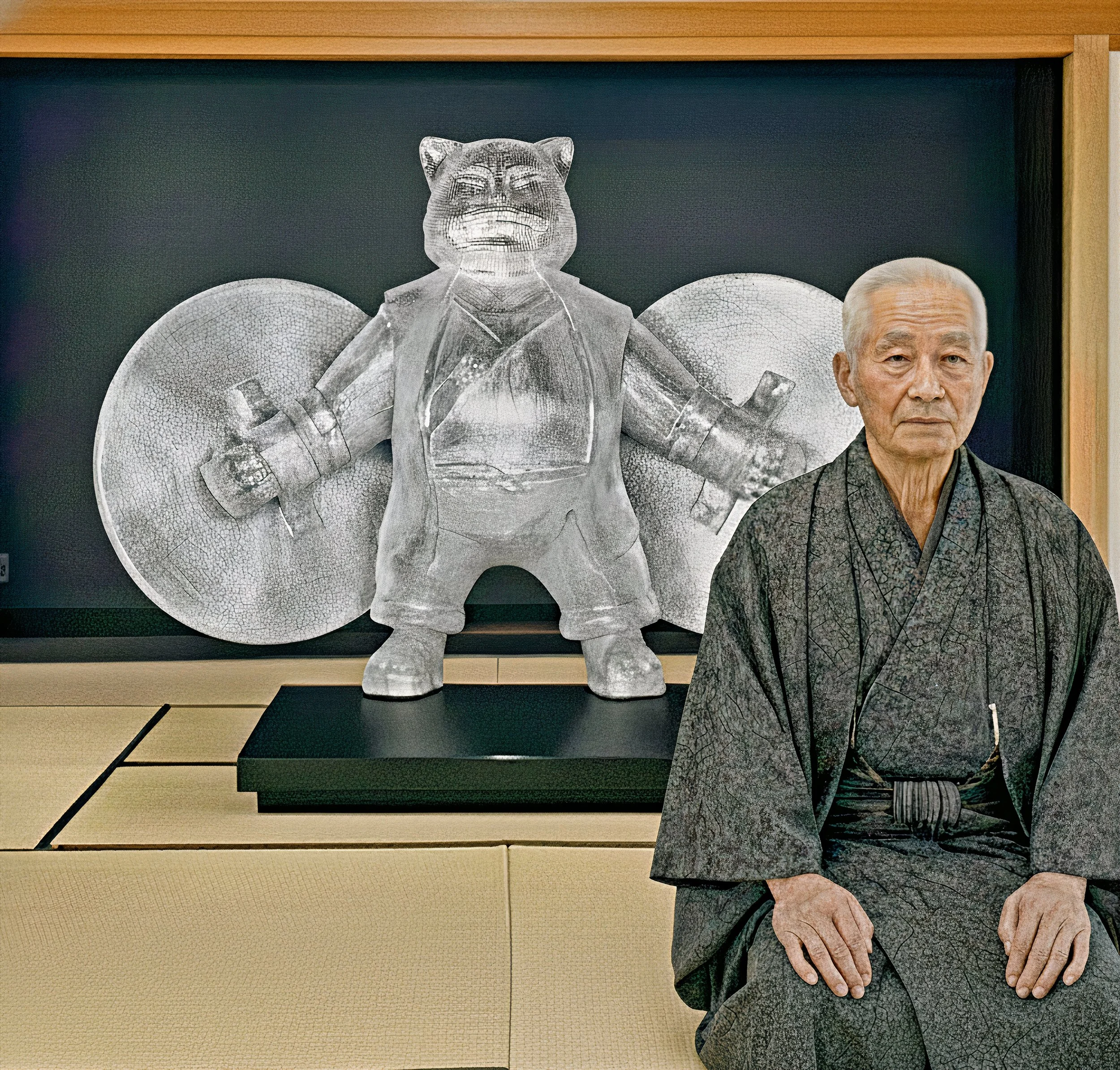 Silvered Warriorcat's Vigil : Spectral Crystal Guardian