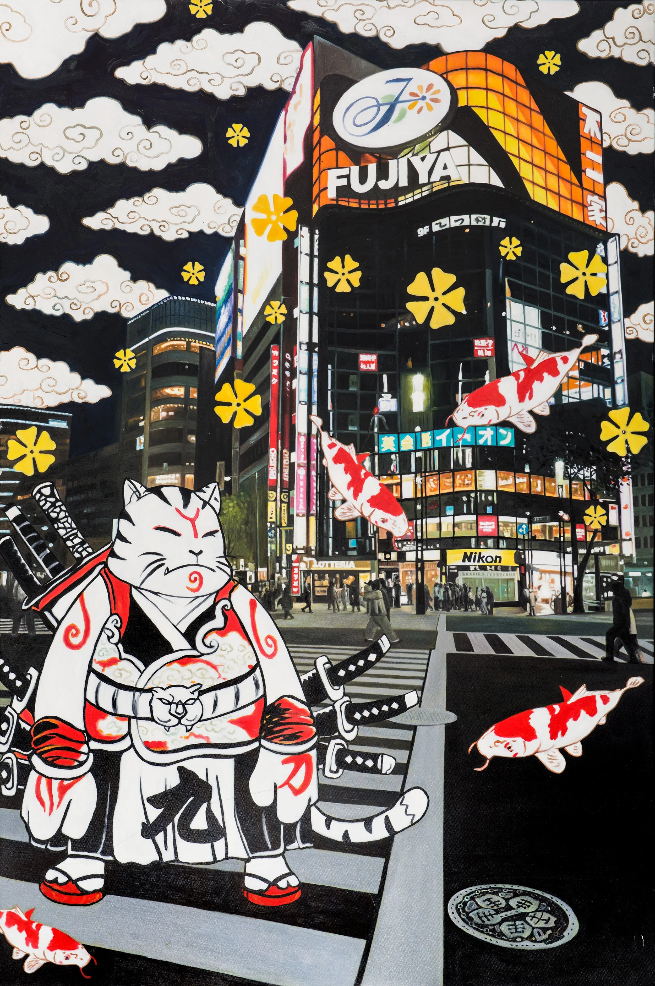 Samuraicat's Nikon Nocturne: Shadows Captured