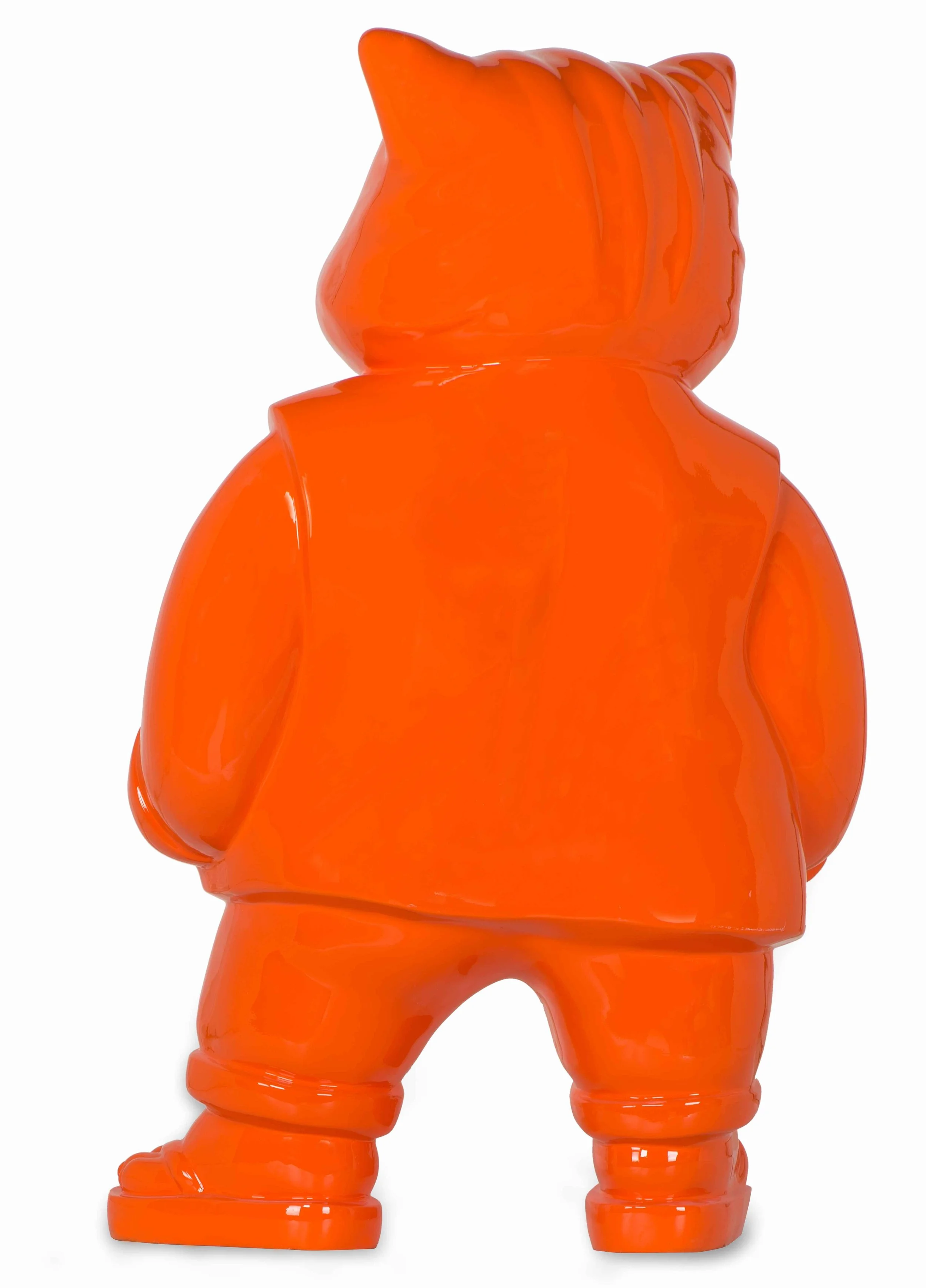 Urbancat Magnifico: Orange Metropolis Muse