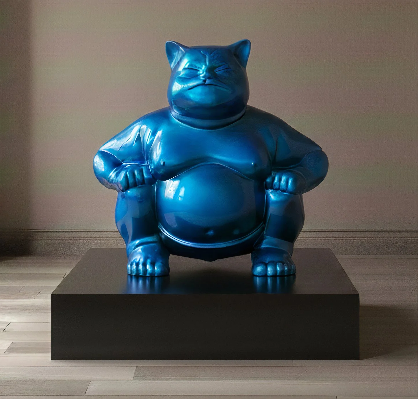 Elegant Sumocat: Blue Dance and Battles of Balance 