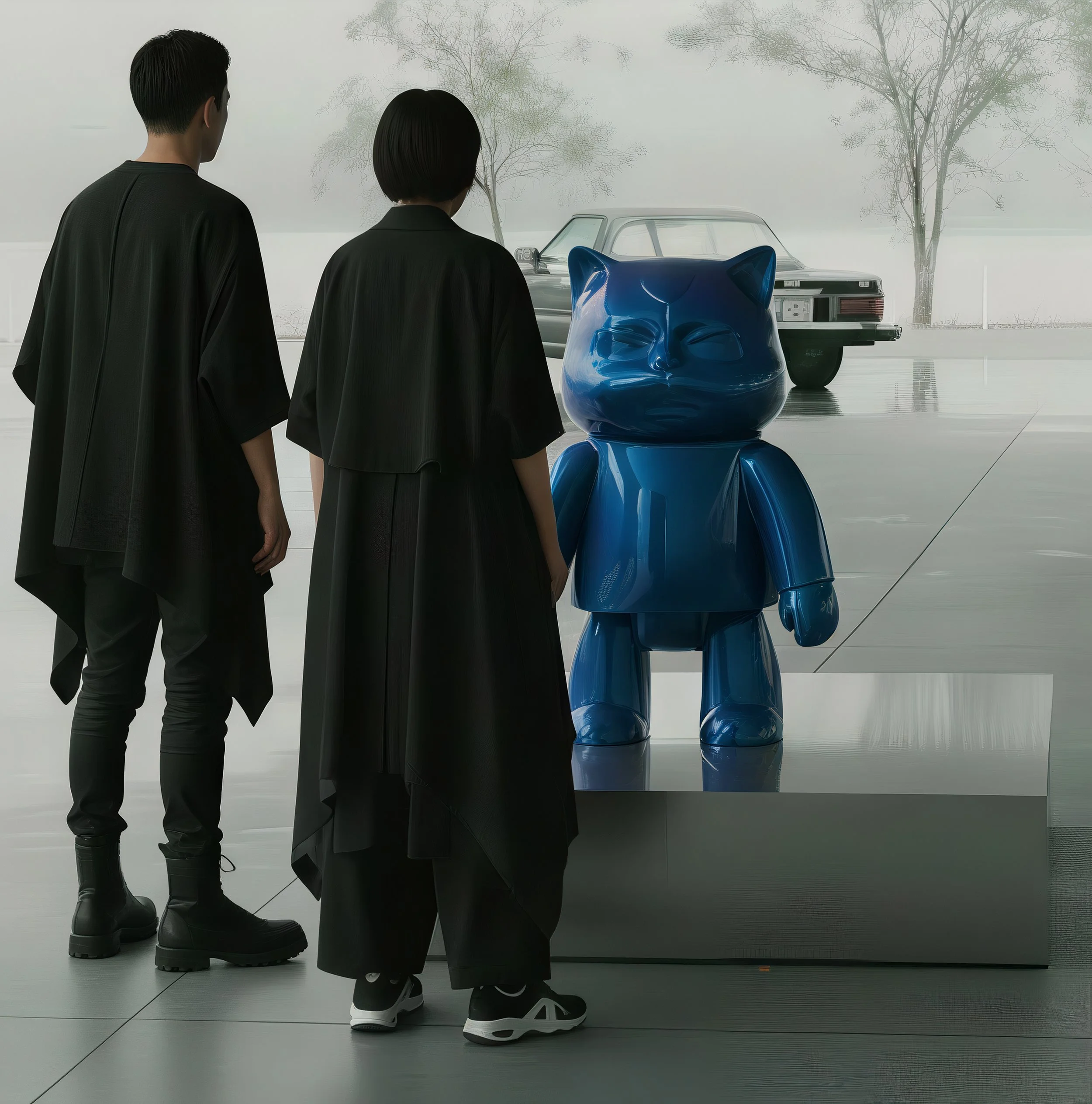 Supreme Robotcat: Blu Cybernetic Maestro