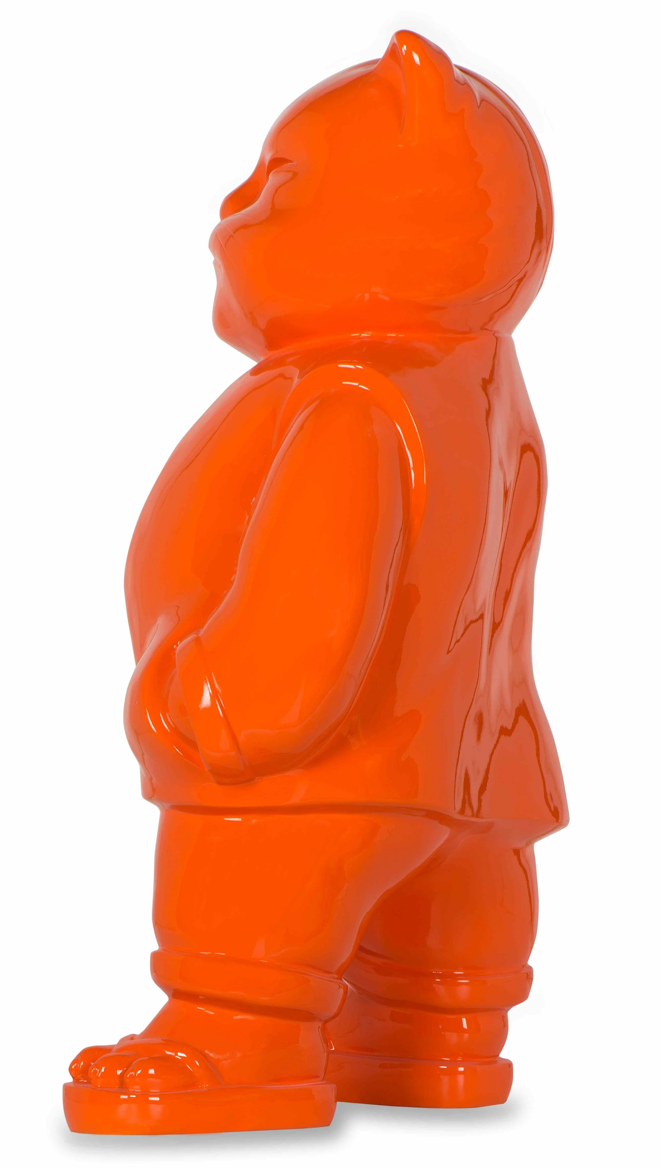 Urbancat Magnifico: Orange Metropolis Muse