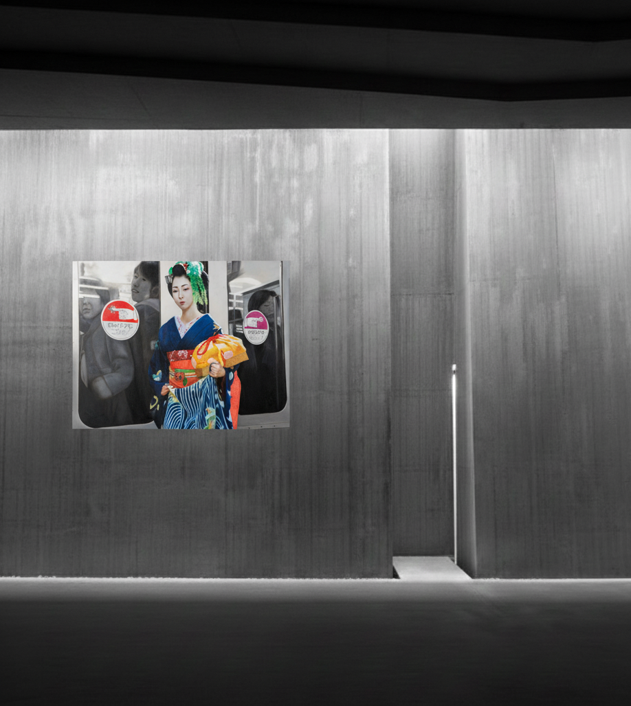 Departing Train : Journey’s Veil 