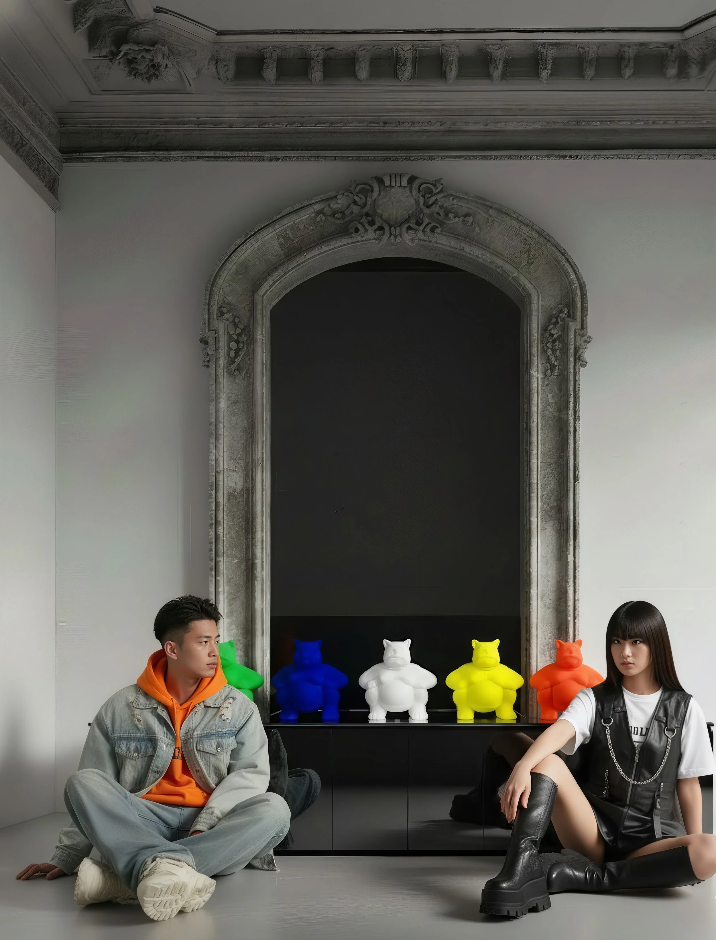 Fivefold Sumowarriors: Spirits of the Ritual Pantheon