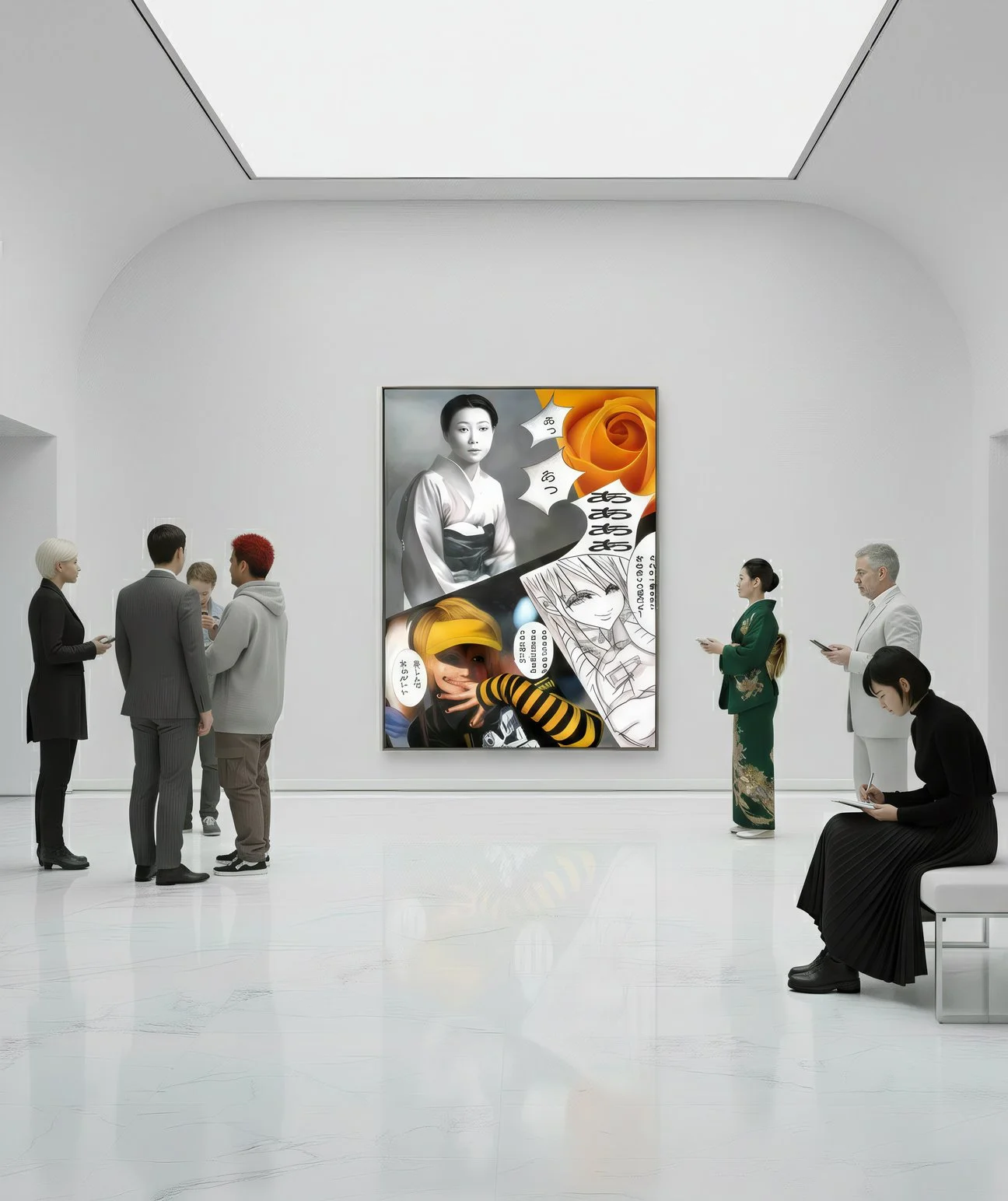 Bee: Floral Intrigue, The Bee's Dance in Tokyo's Garden