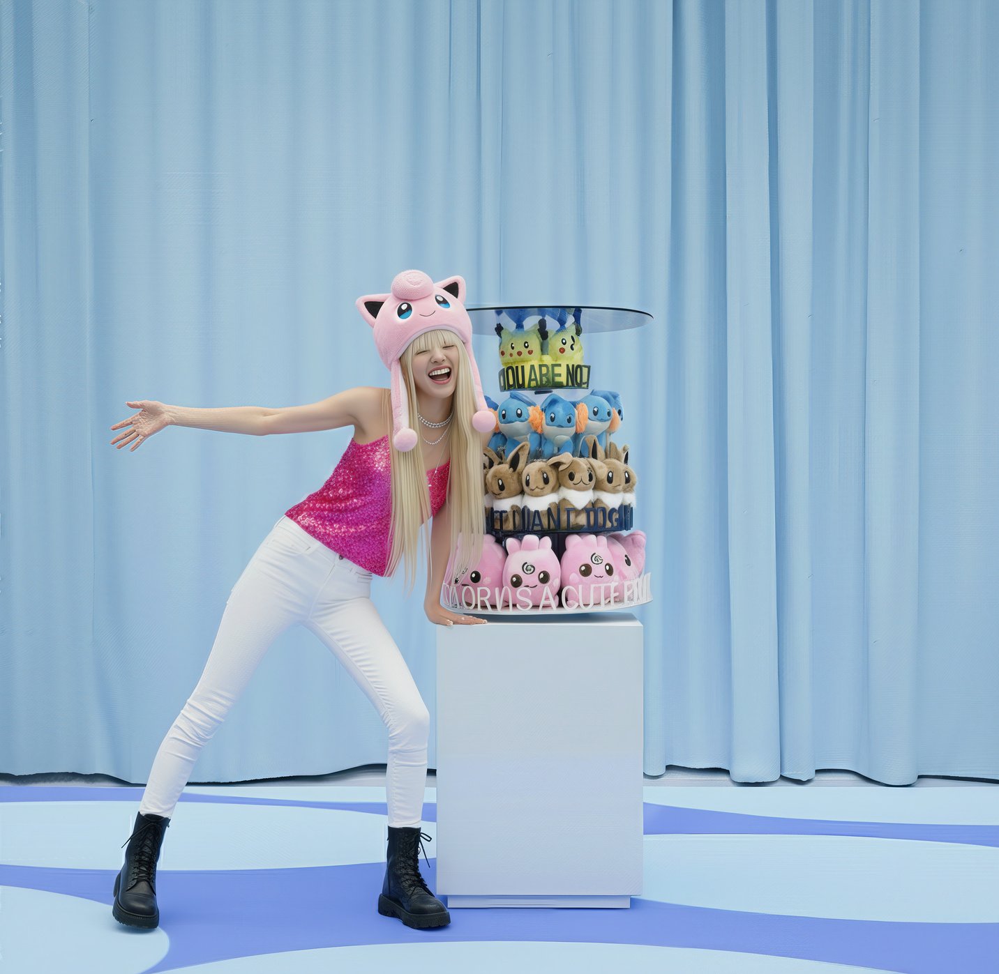 Dreamy PokéVerse : Saori's Blue Whispers of Innocence and Joy