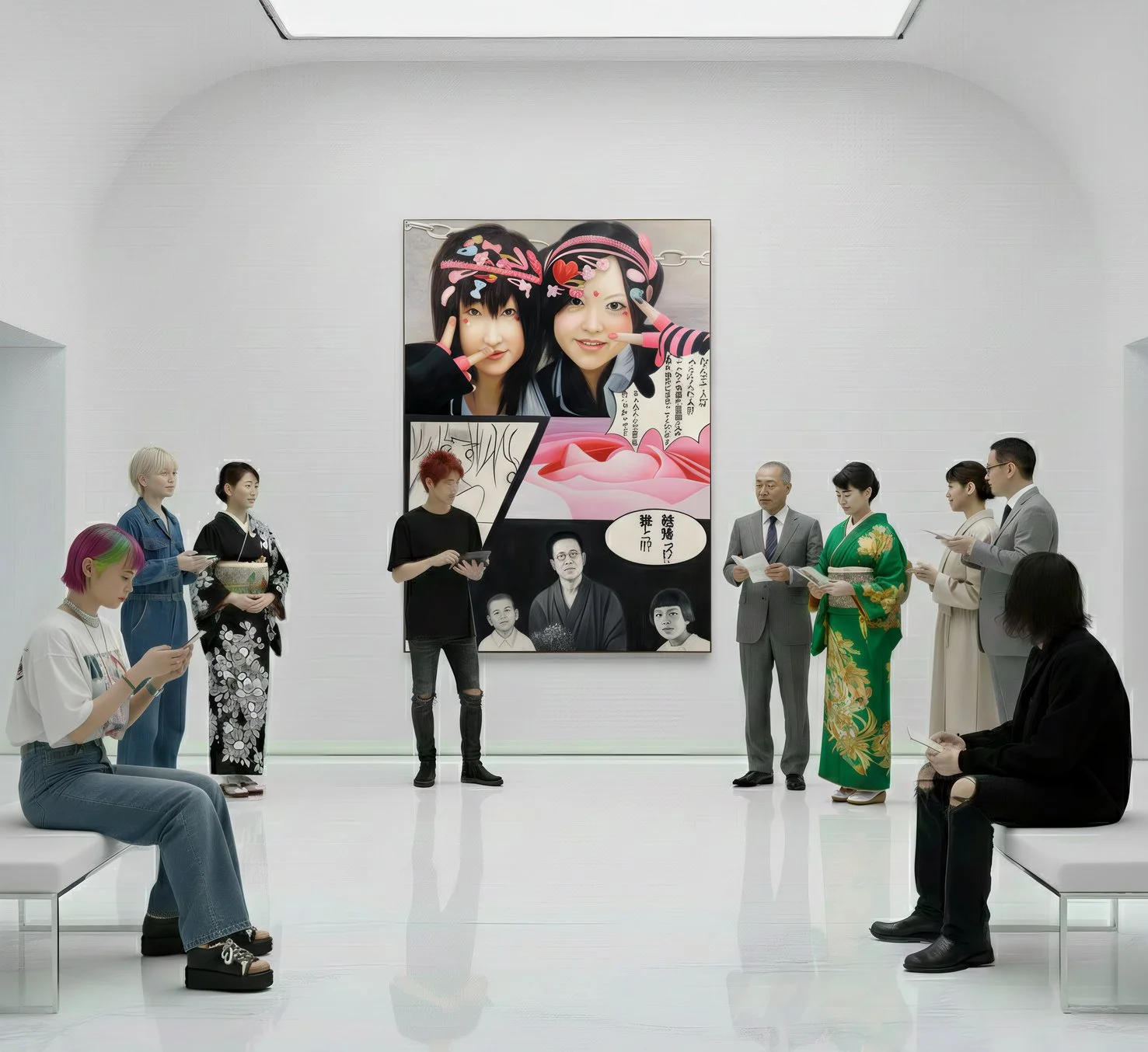 Twins: Duality in Manga Hue, A Tokyo Mirror 