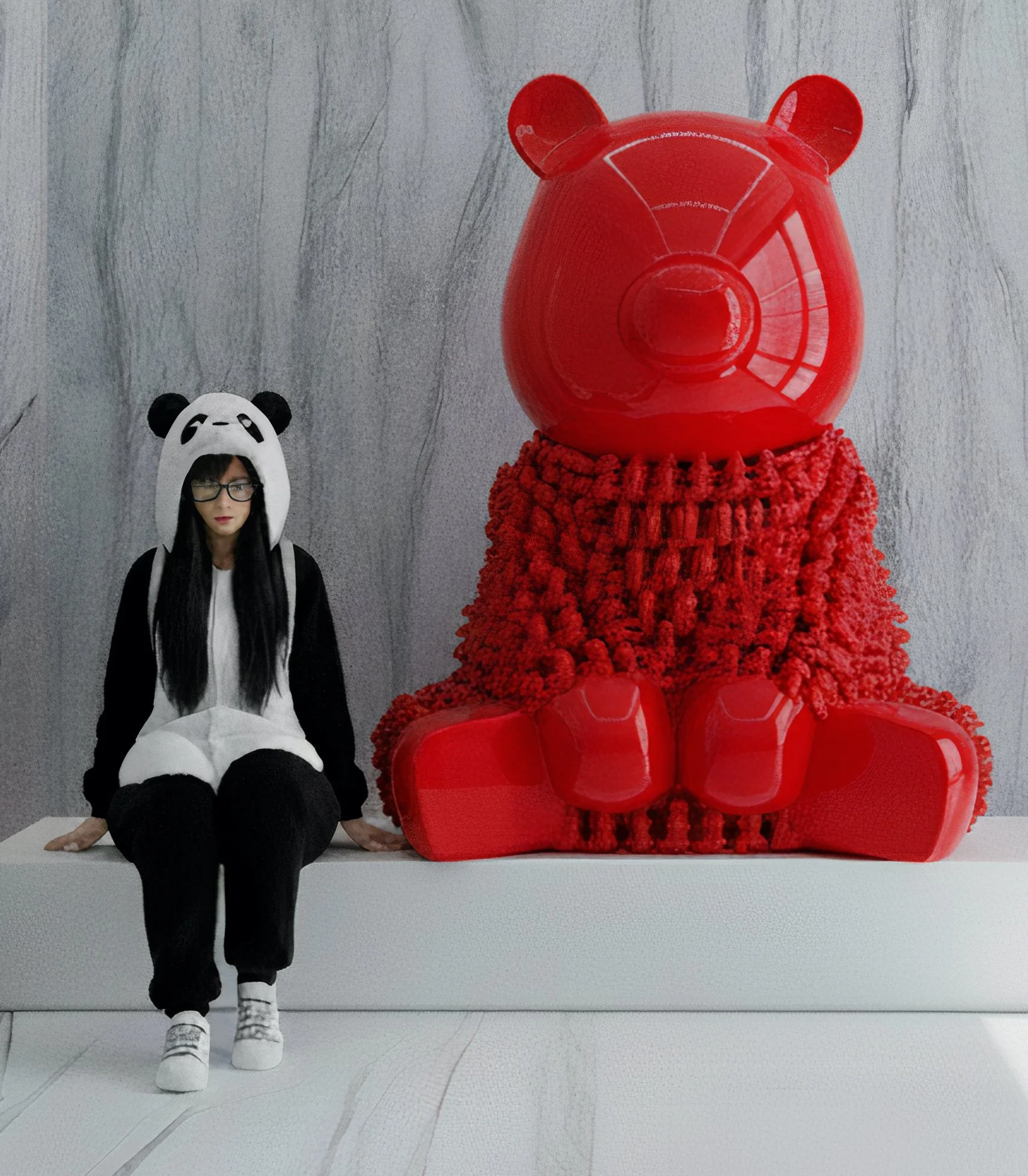 Pandason's Red : A Lilliputian Ballet of Chromatic Marvels