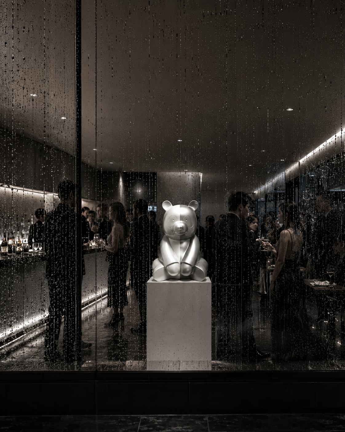 The United Pandasan : Spectral Symmetry Silver & White