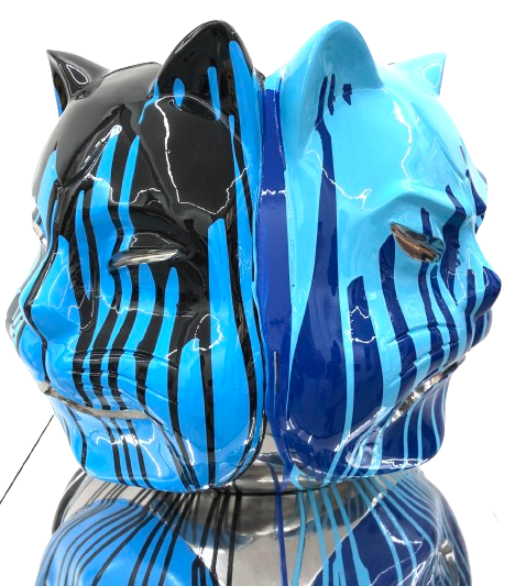 Onmyōdō: The Enigmatic Faces of Samuraicat – Azure and Midnight Currents in the Codex of Dualities