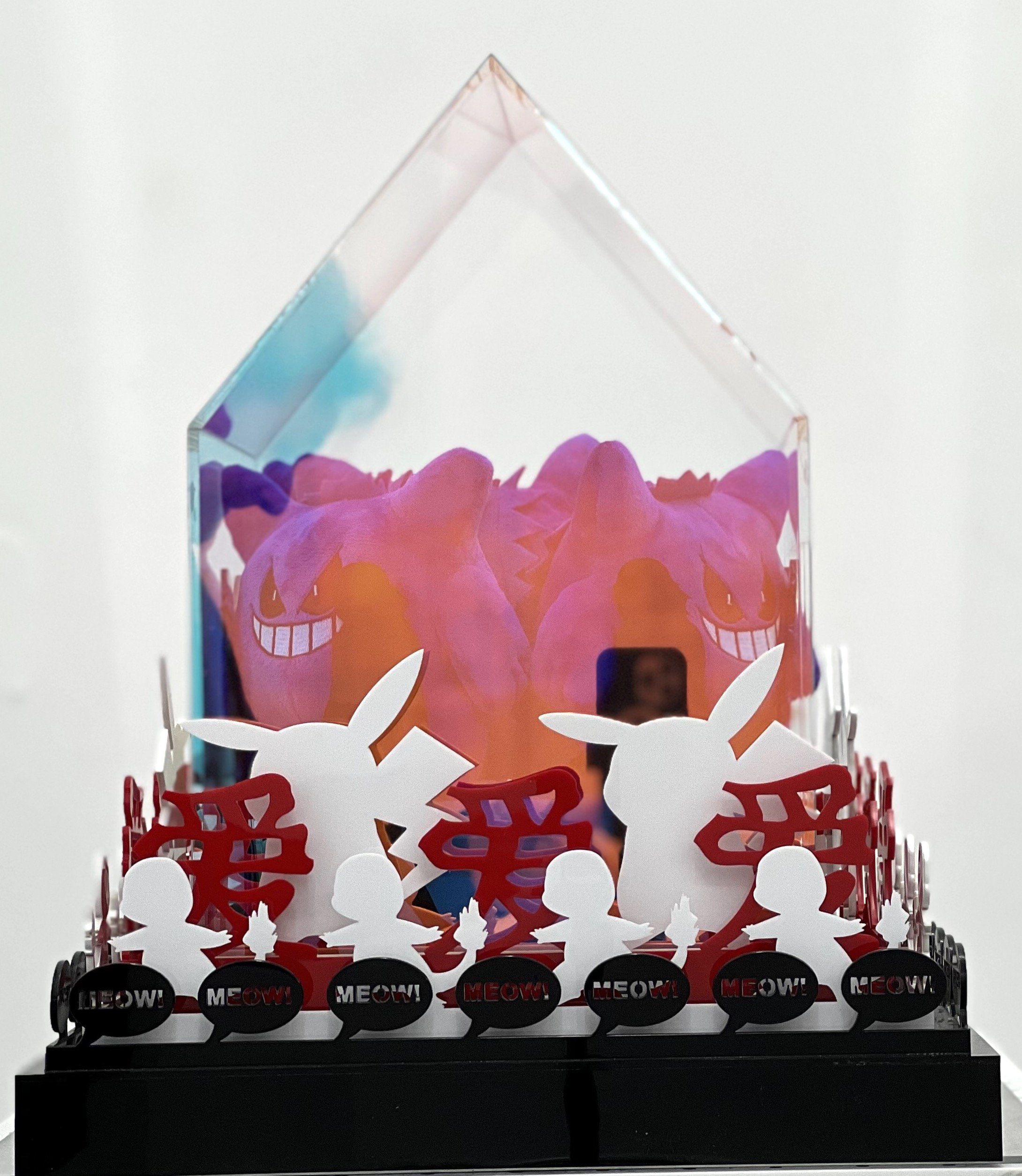 Midnight Gengar : Meow in the Blue Shade