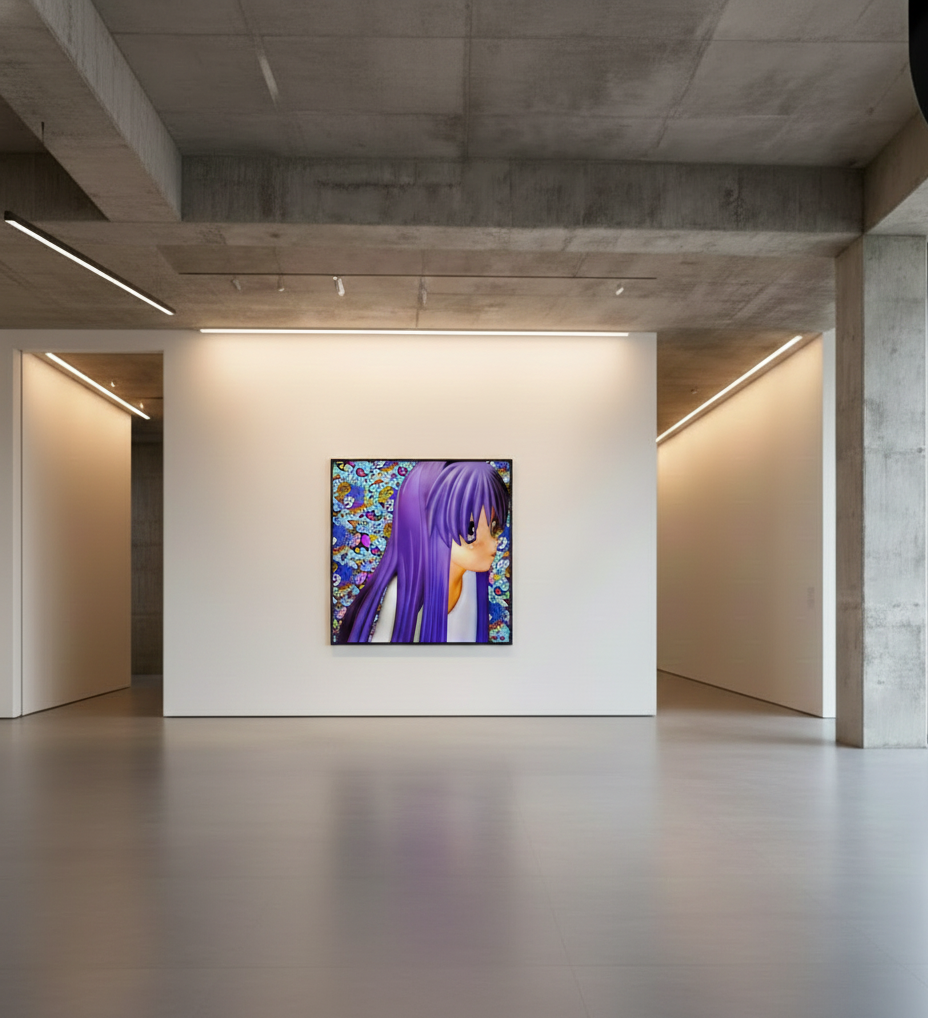 Mizuiro7: Blu Kawaii Reverie with Love, Peace and Whimsical Skulls