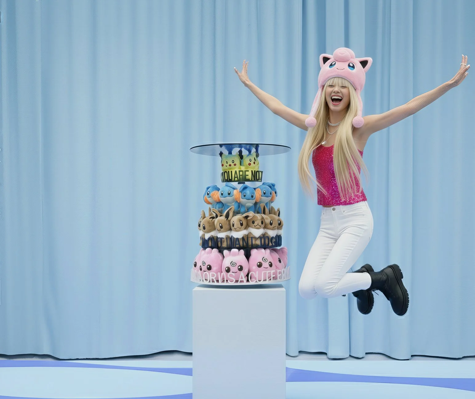 Dreamy PokéVerse : Saori's Blue Whispers of Innocence and Joy