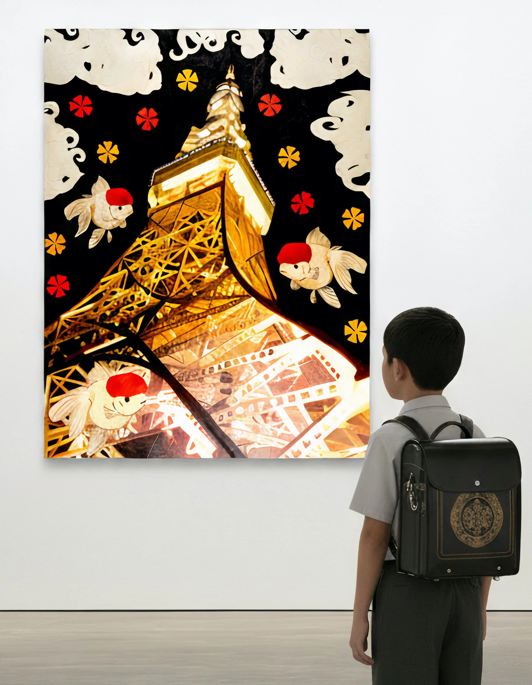 Golden Elegance : Tokyo Tower in the Night's Sonata 