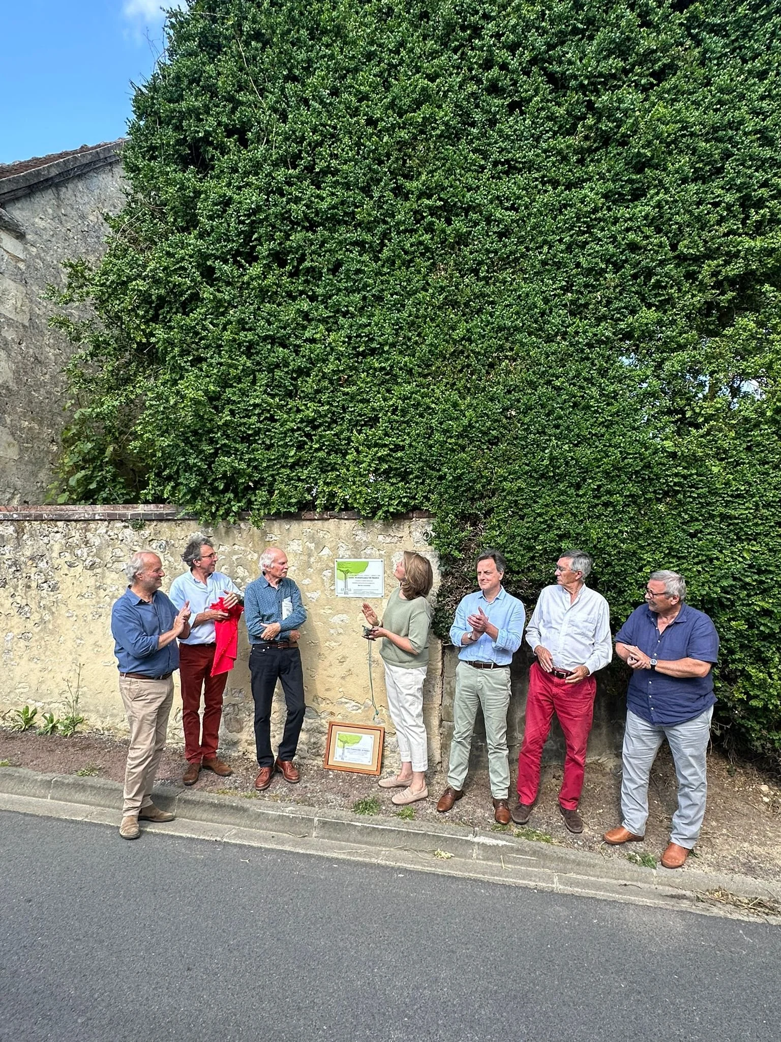 Remise du Label Arbre Remarquable de France