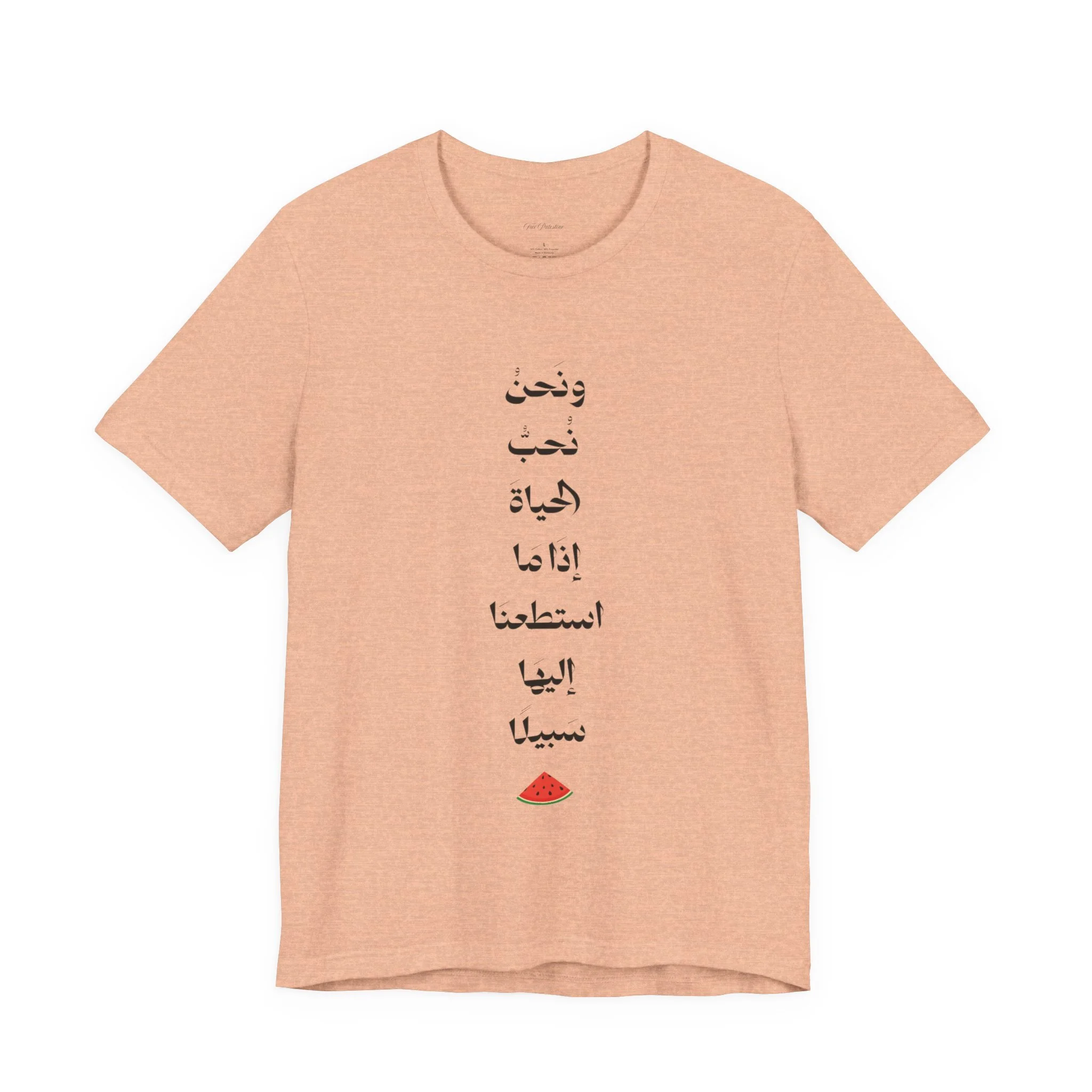 Echoes of Darwish Inspirational Tee