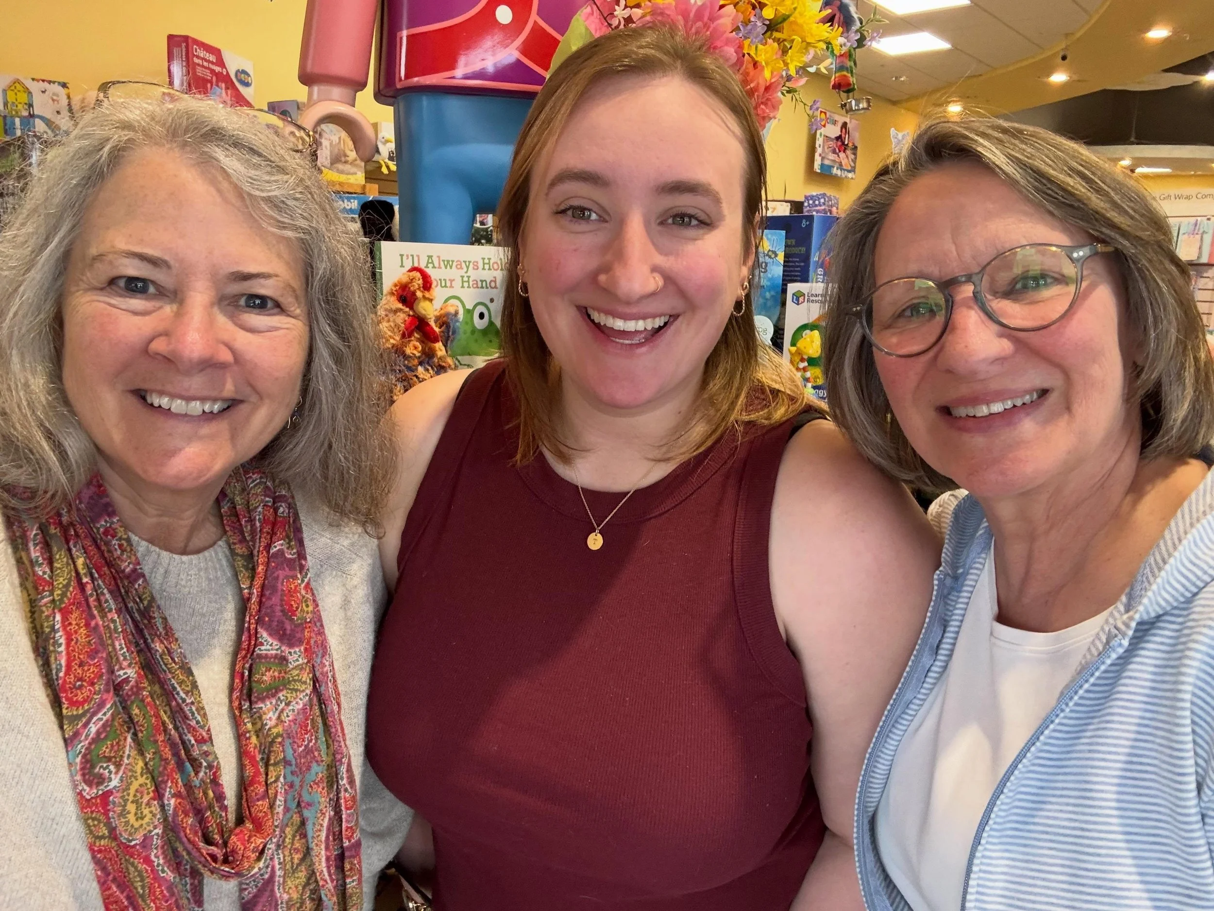 Not only are we a small, local business, we&rsquo;re also run by incredible MOMS! Pictured here are the owners Julie and Emma alongside longtime friend and employee Nan.

We are so lucky to have these incredible moms at the helm and so many awesome m