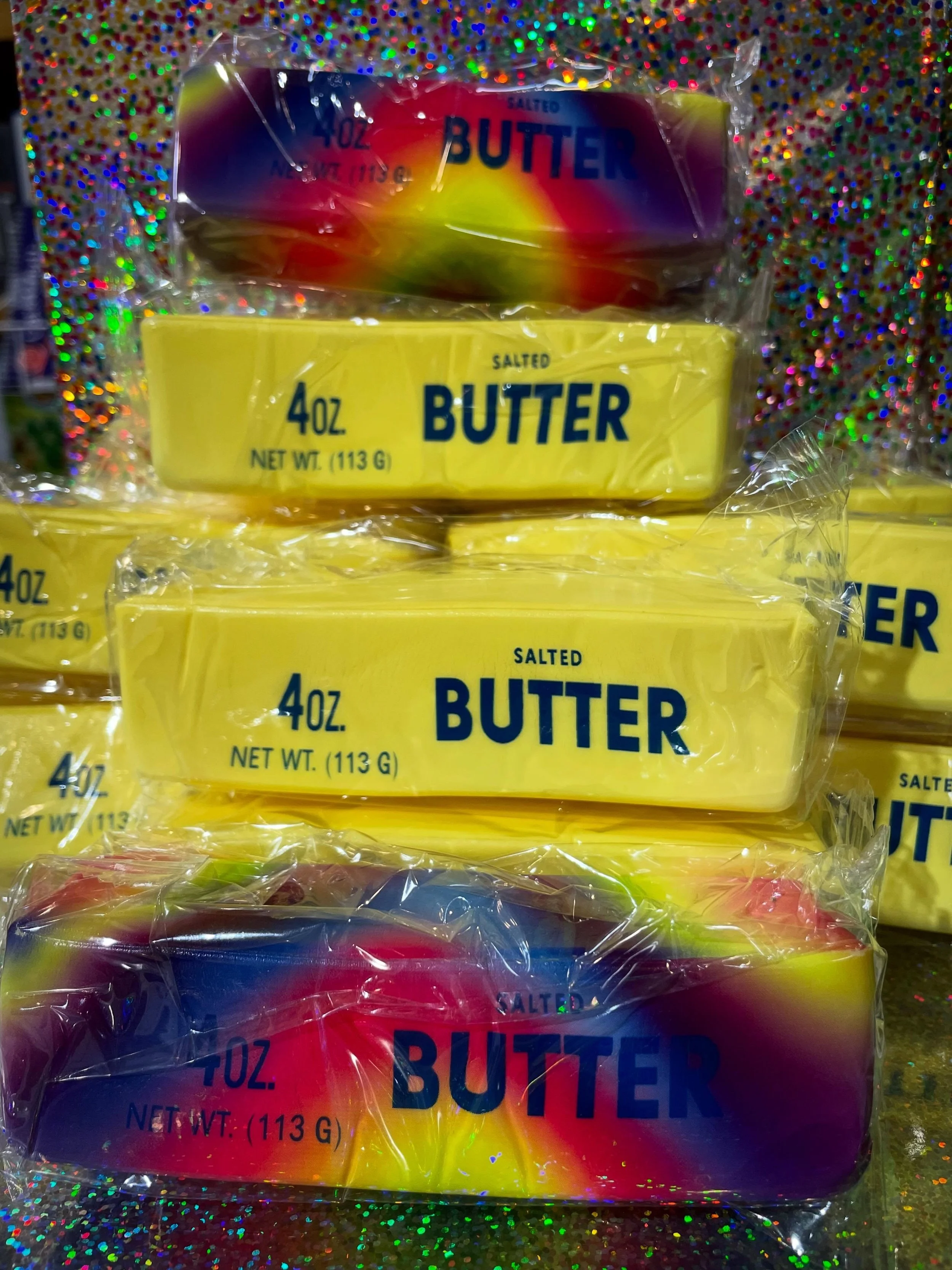 They&rsquo;re here! And you BUTTER believe they won&rsquo;t last long.
.
.
#buttersquishy #squishmania #shoplocal #rainbowtoys