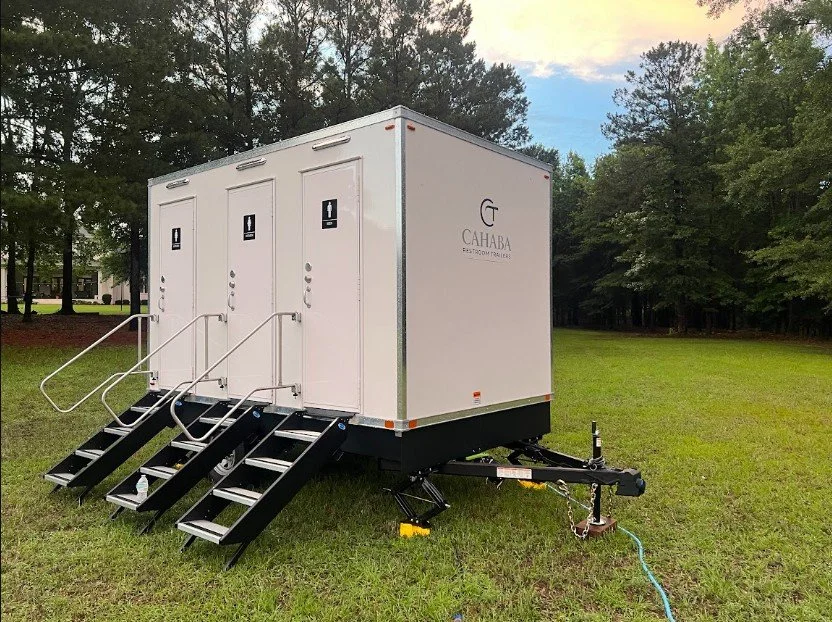 Luxury restroom rentals serving the Birmingham, Mountain Brook, Homewood, Vestavia Hills, Hoover, Trussville, Gardendale, Pelham, Helena, Chelsea, Leeds, Moody, Oxford, Tuscaloosa, Auburn, Huntsville, and Montgomery areas 