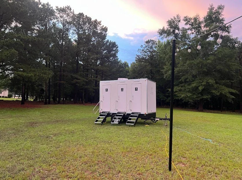 Luxury restroom rentals serving the Birmingham, Mountain Brook, Homewood, Vestavia Hills, Hoover, Trussville, Gardendale, Pelham, Helena, Chelsea, Leeds, Moody, Oxford, Tuscaloosa, Auburn, Huntsville, and Montgomery areas 