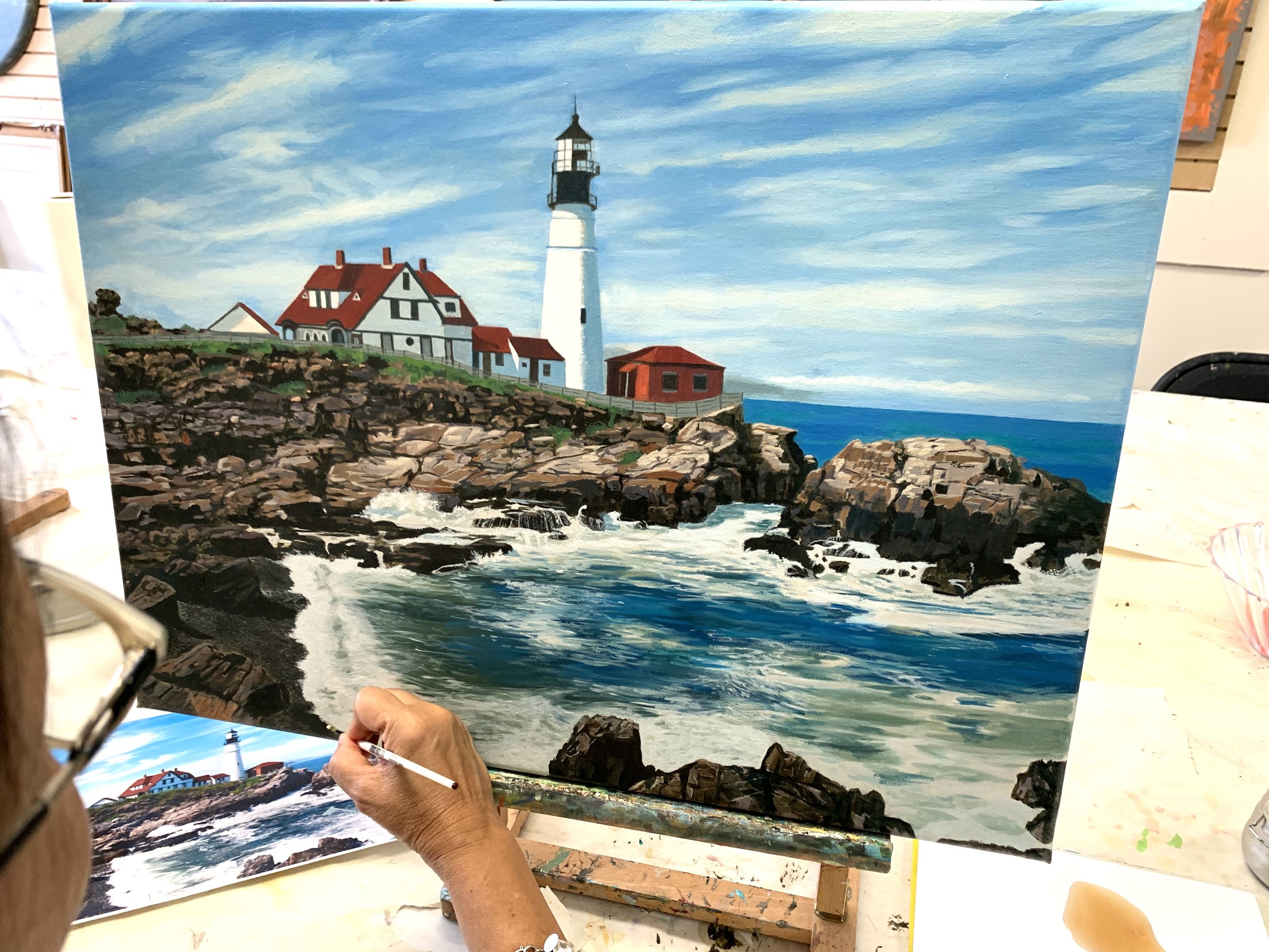 Portfolio of Student Paintings