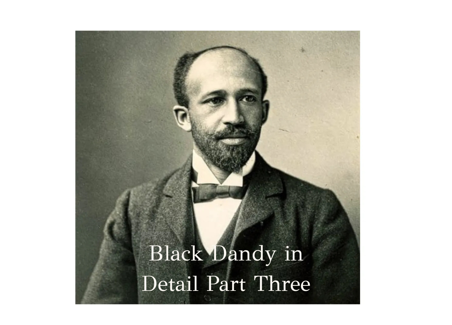 The Black Dandy In Detail - Part 3
