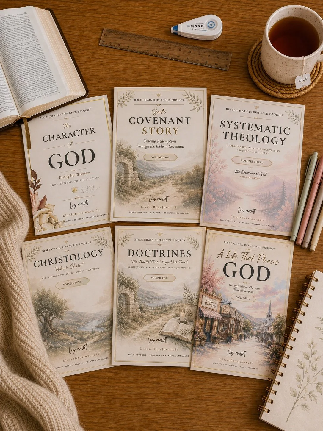 Bundle #1 Volumes 1-6 (Bible Chain Reference)