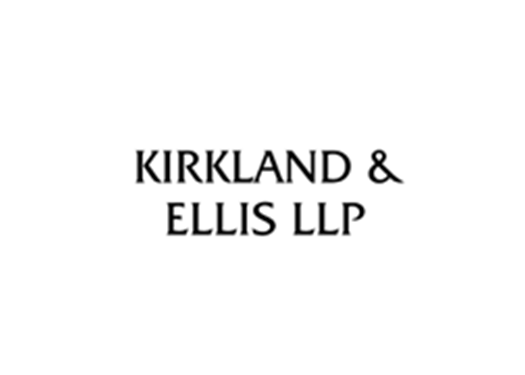 Kirkland & Ellis LLP logo in black text on a white background.