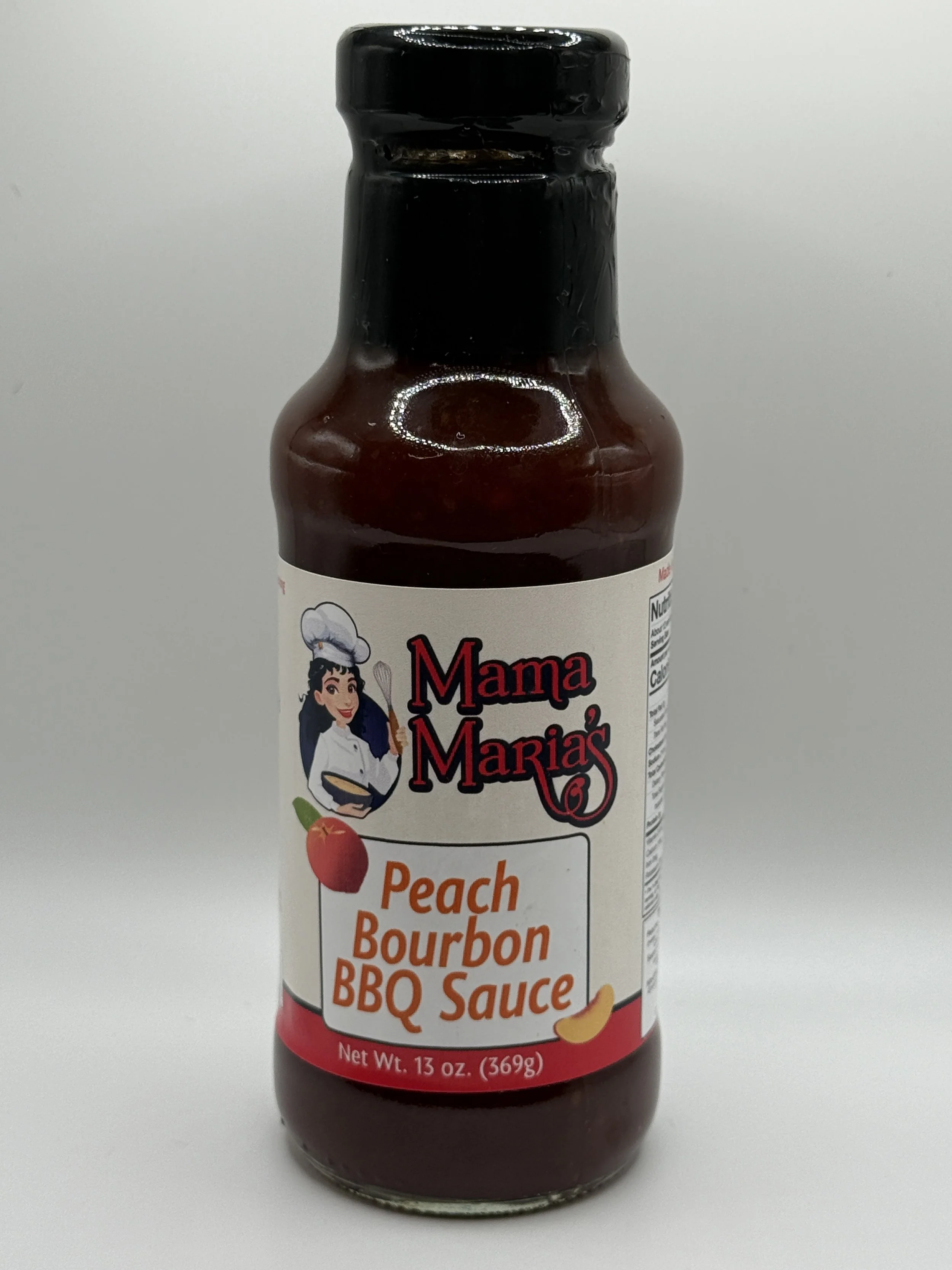 Mama Maria’s Peach Bourbon BBQ Sauce