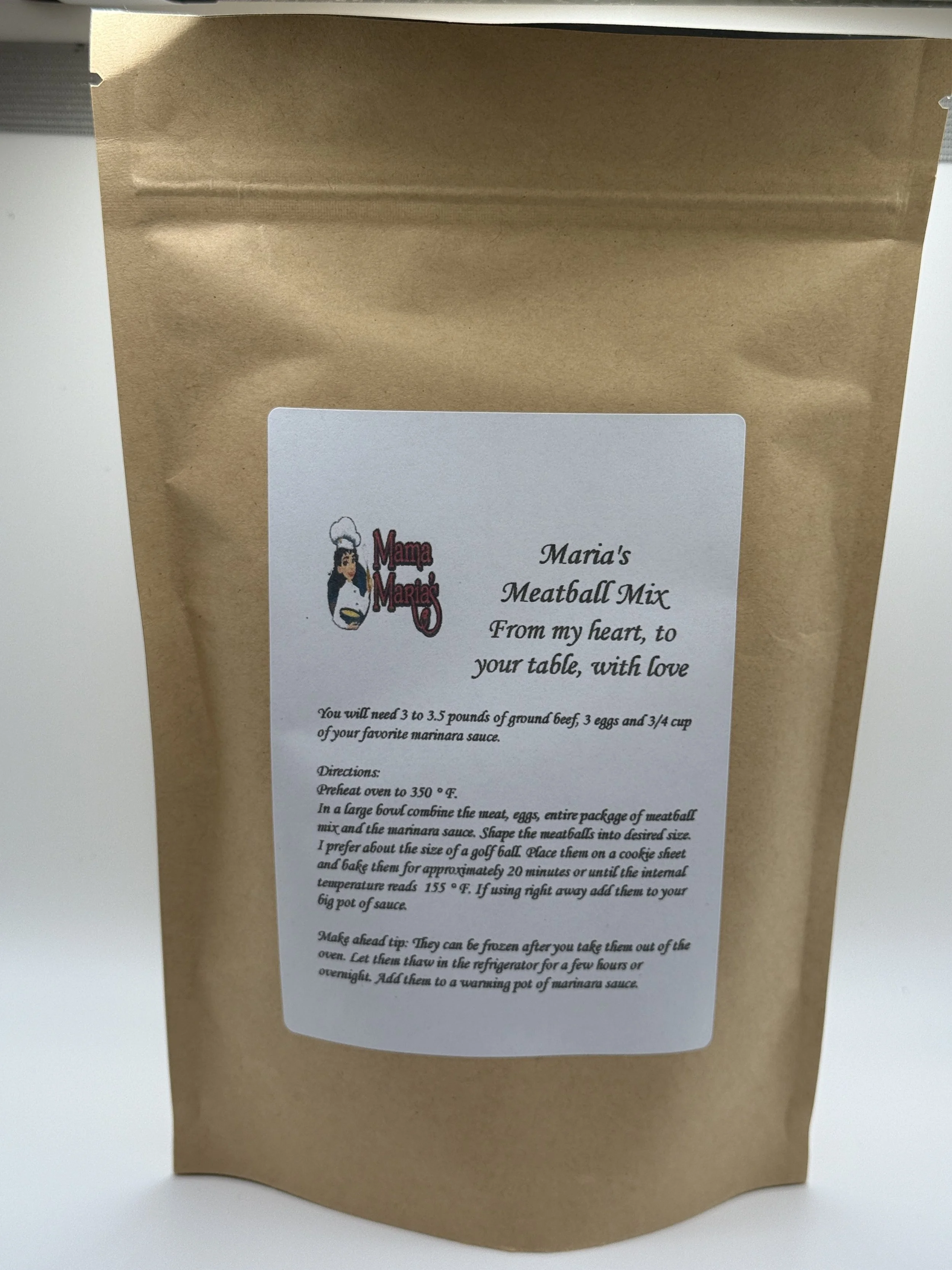 Mama Maria’s Classic Meatball Mix
