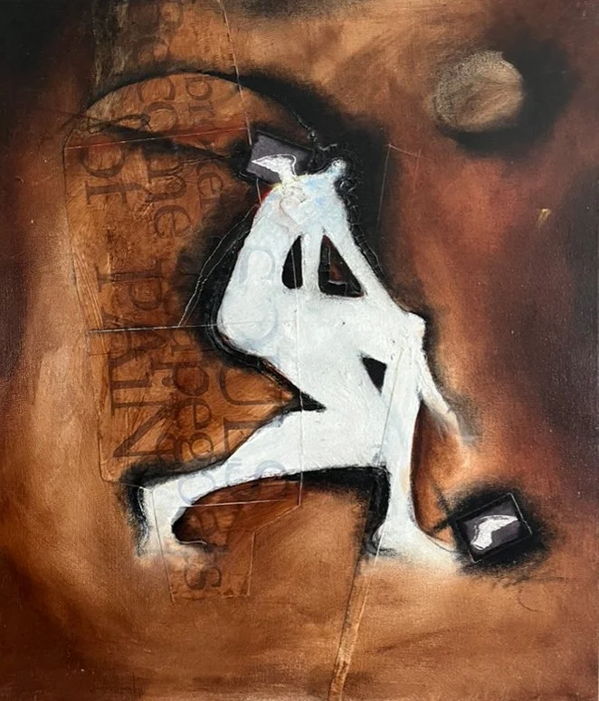 “Fallen Angel 02”, Oil on canvas, 24”x28”, 1993