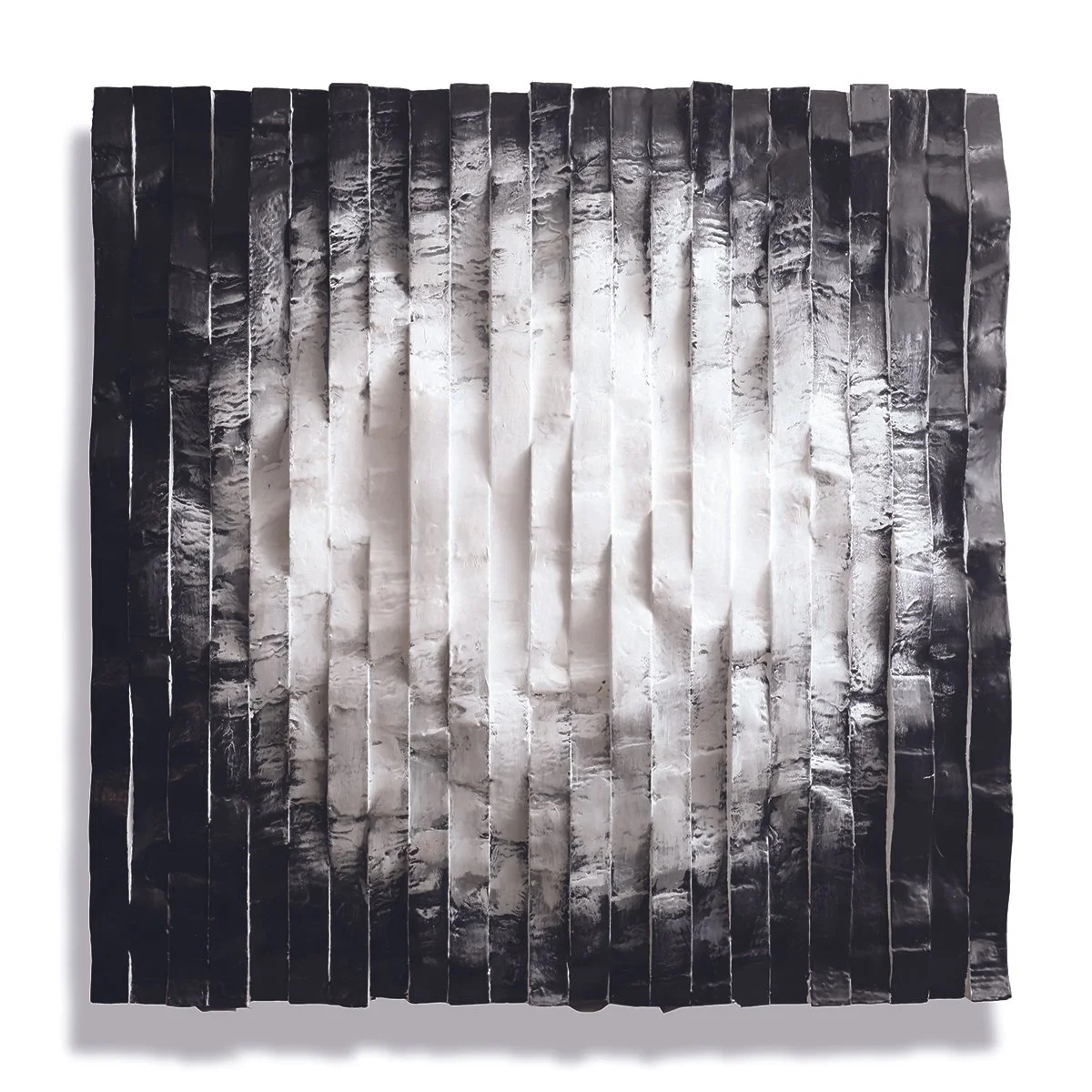 "Luna Glow"
Sculpted Polystyrene, Fiberglass Resin Coating and Acrylic Paint 
46"w x 48"h (116.84cm x 121.92cm) 25lbs (11.3398kilo)