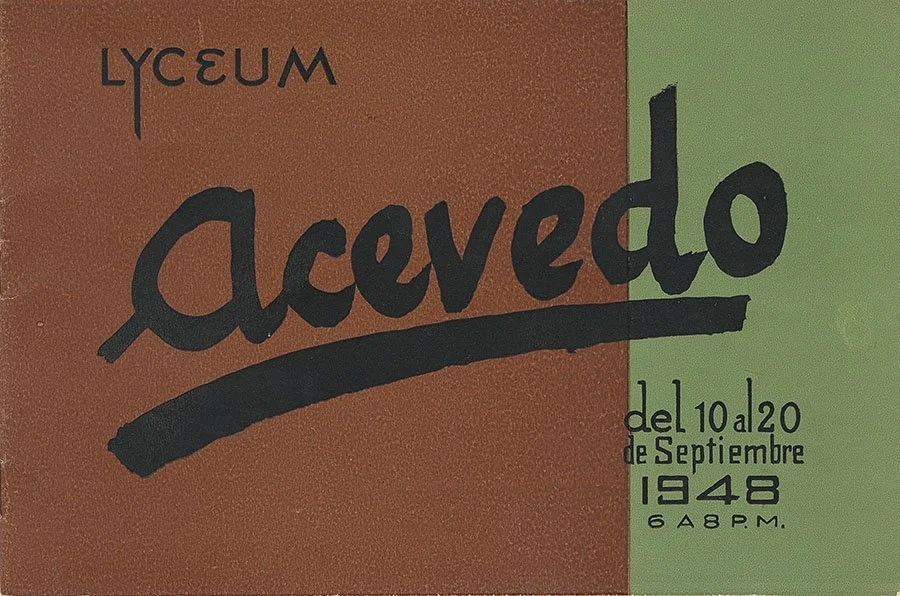 Lyceum, La Habana, 1948