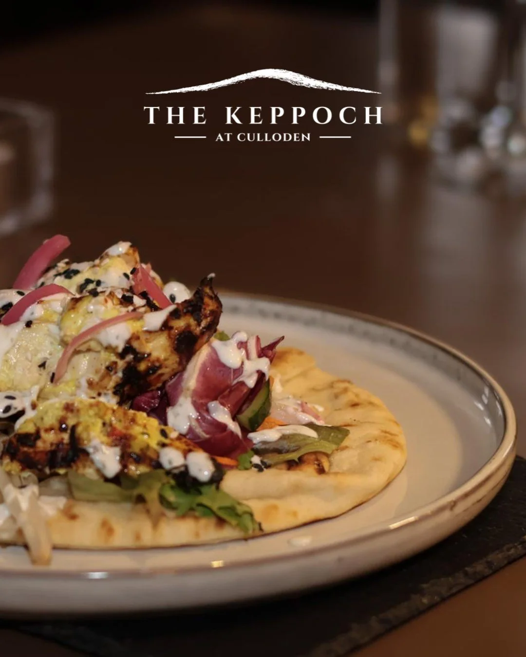 Day one. Tomorrow.

We open at 11am, with food served from 12 noon. And this is what's waiting for you: chicken shawarma flatbread, garlic and mint yoghurt, mixed salad. Vegetarian or vegan options available. Proper flavour, whatever you go for.

Com