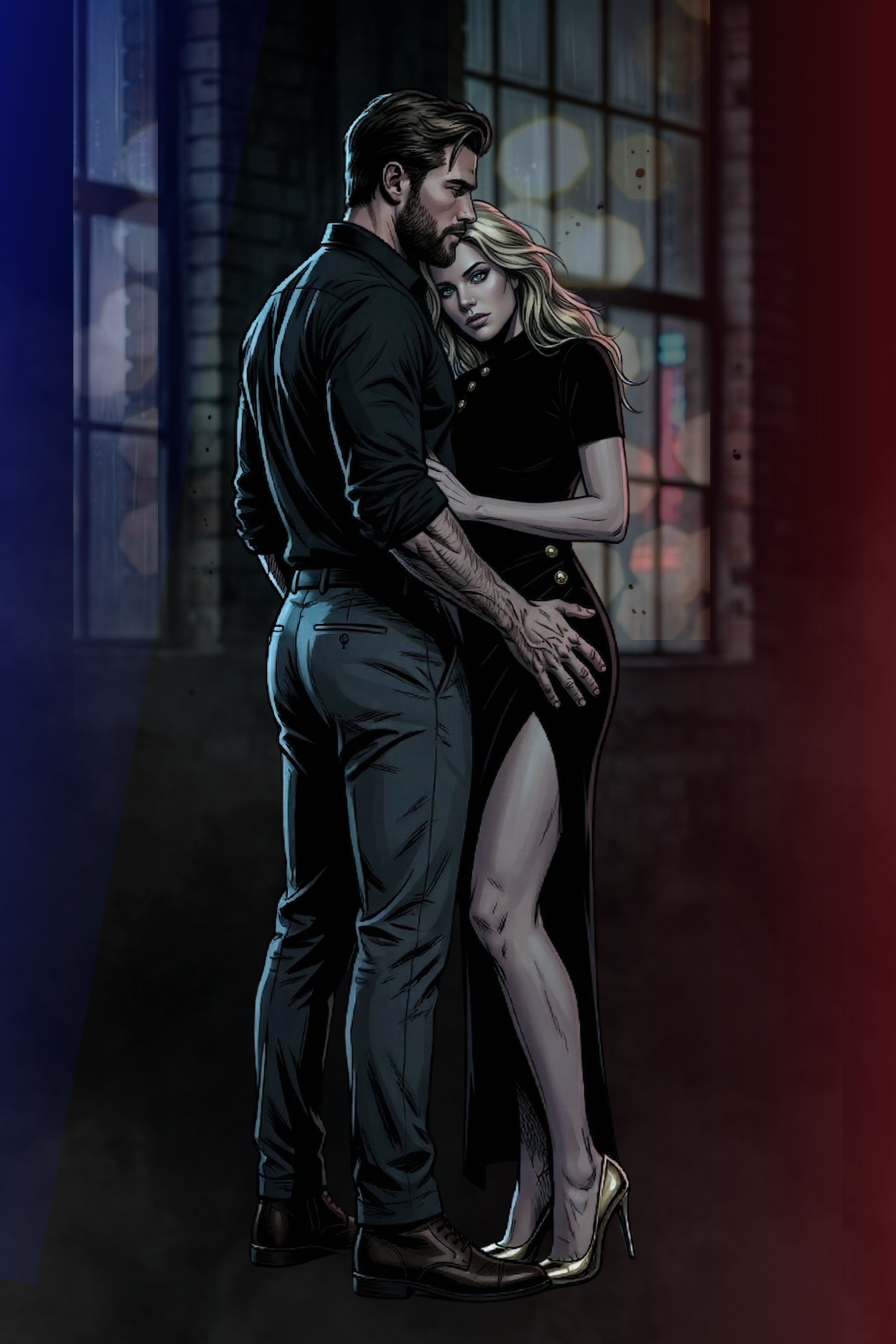  What am I doing? Oh my God, I just made out with Cain. 
 
His expression is perfectly unreadable, if you didn’t know him. But I do.  

 That tiny flicker at the corner of his mouth? That’s ego and delight.   