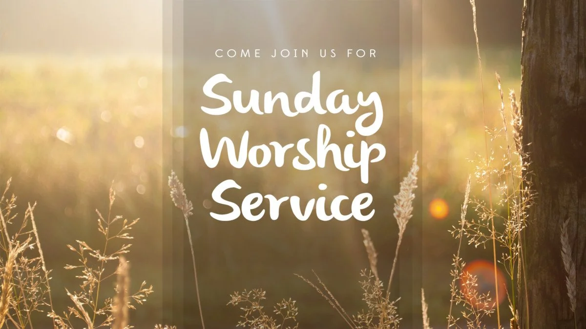 Sunday service 