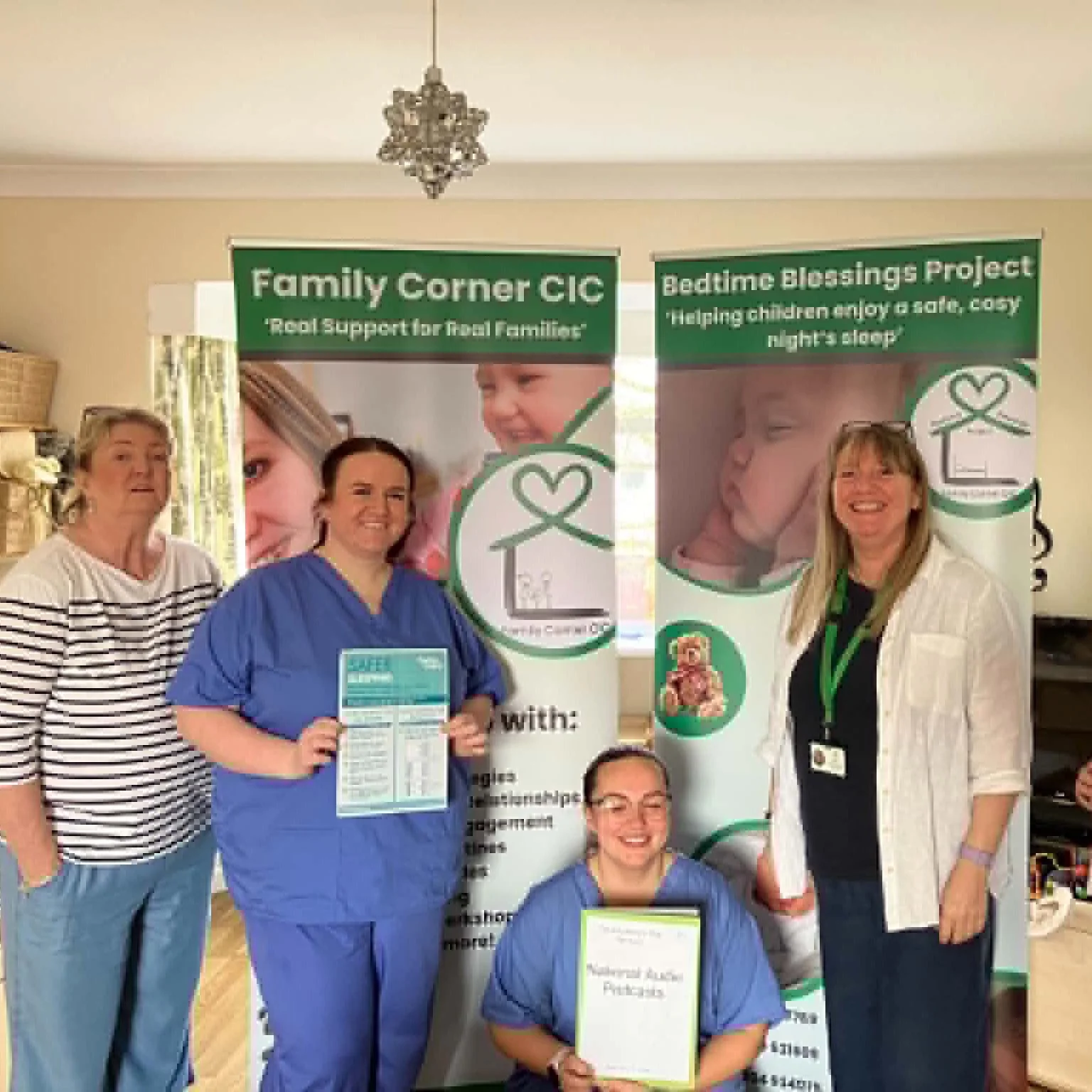 The Ducklings Day Nursery and Family Corner CIC supporting families through community podcasts.